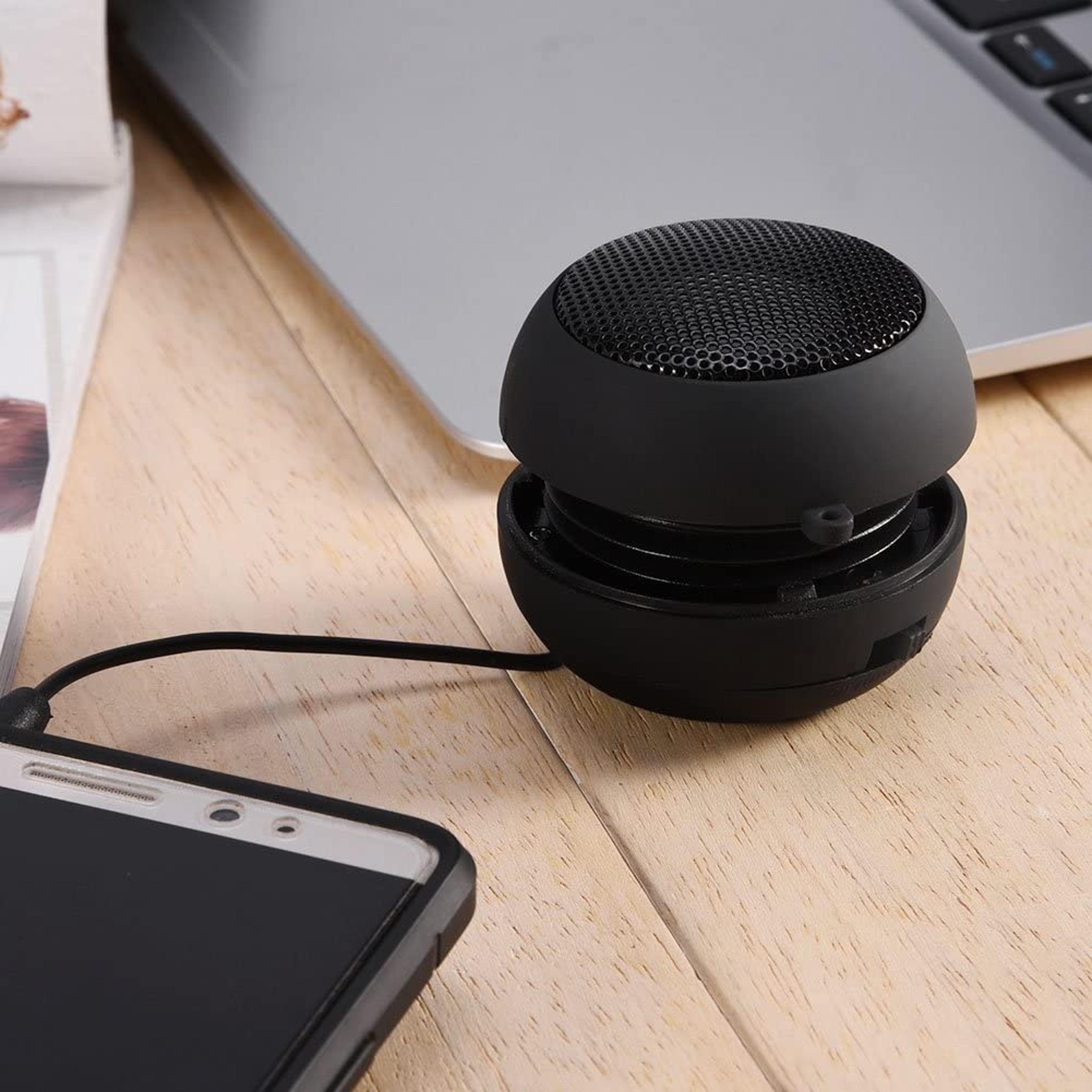 Mini Portable Travel Speaker With Audio Jack And Rechargeable Battery 2