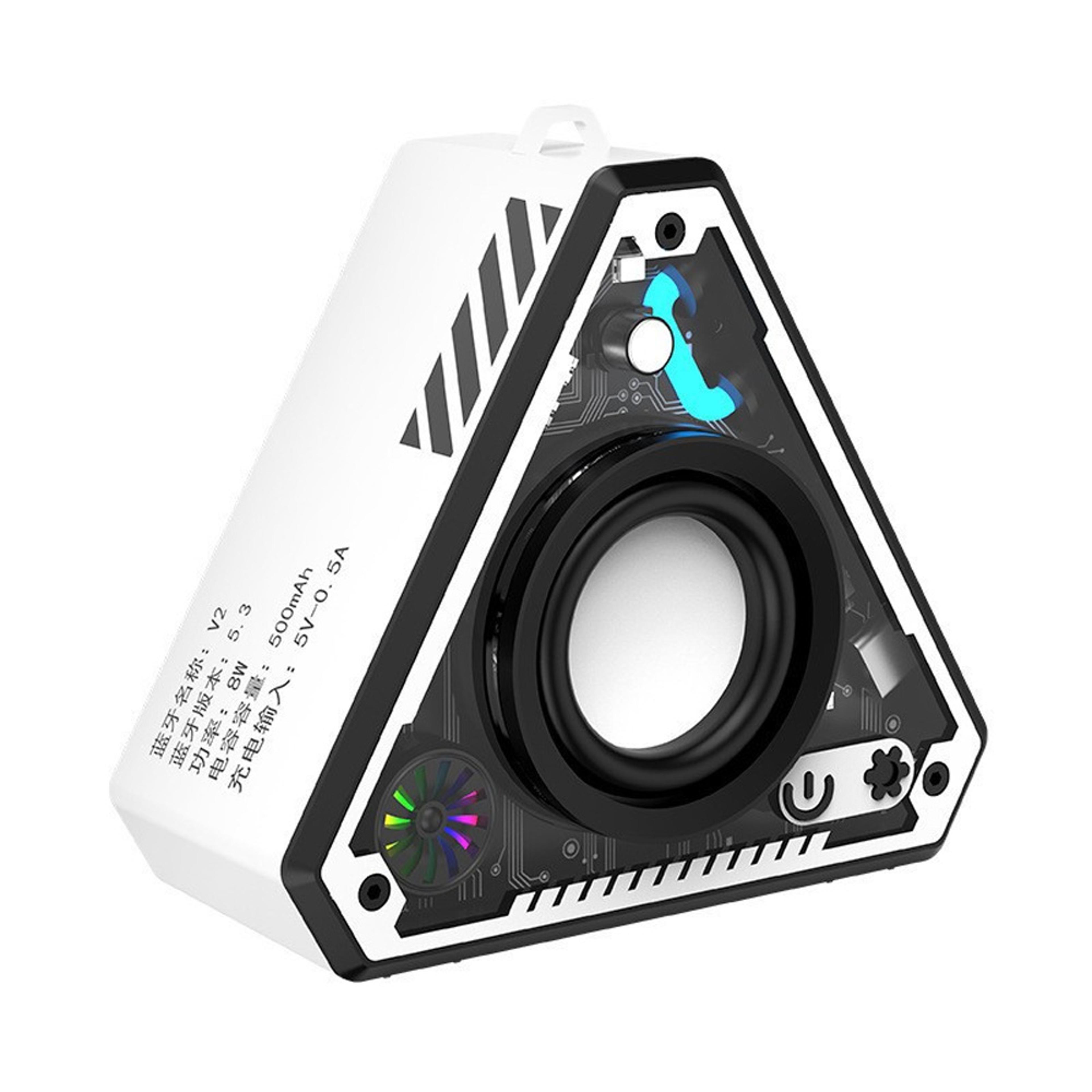 Portable Bluetooth Speaker With RGB Lights And TWS Stereo 1