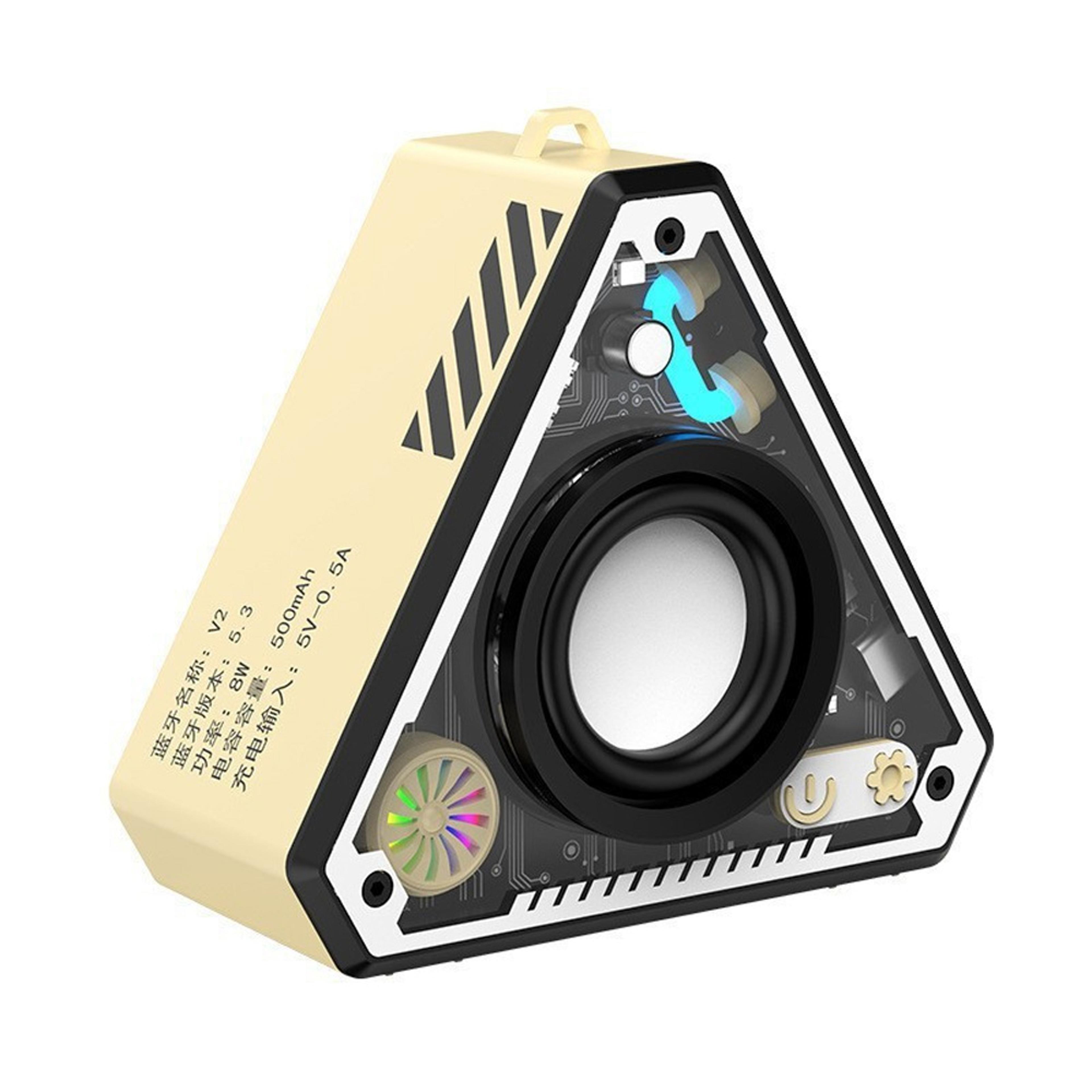 Portable Bluetooth Speaker With RGB Lights And TWS Stereo 3