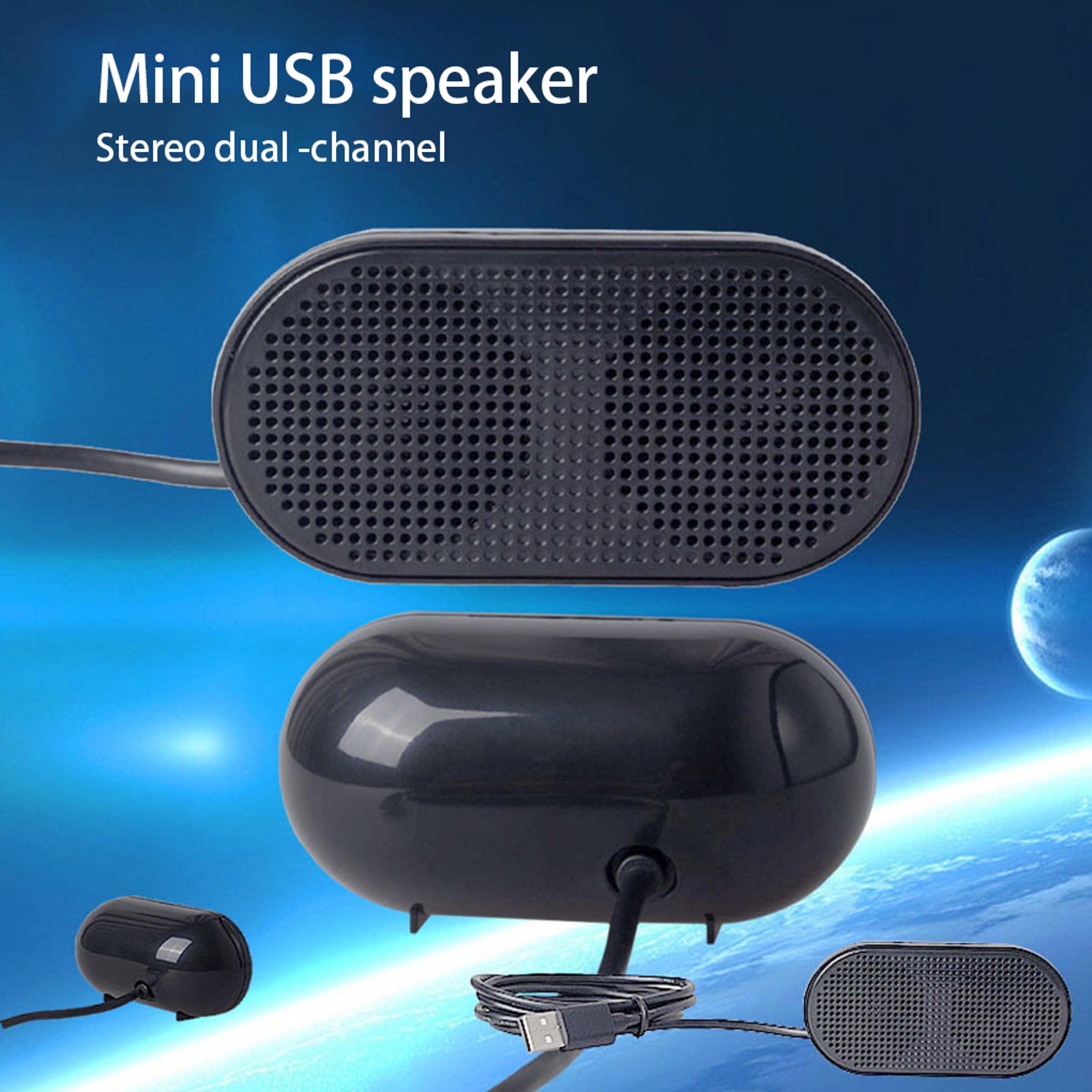 Portable USB Powered Mini Computer Speaker For Laptop And Desktop 4