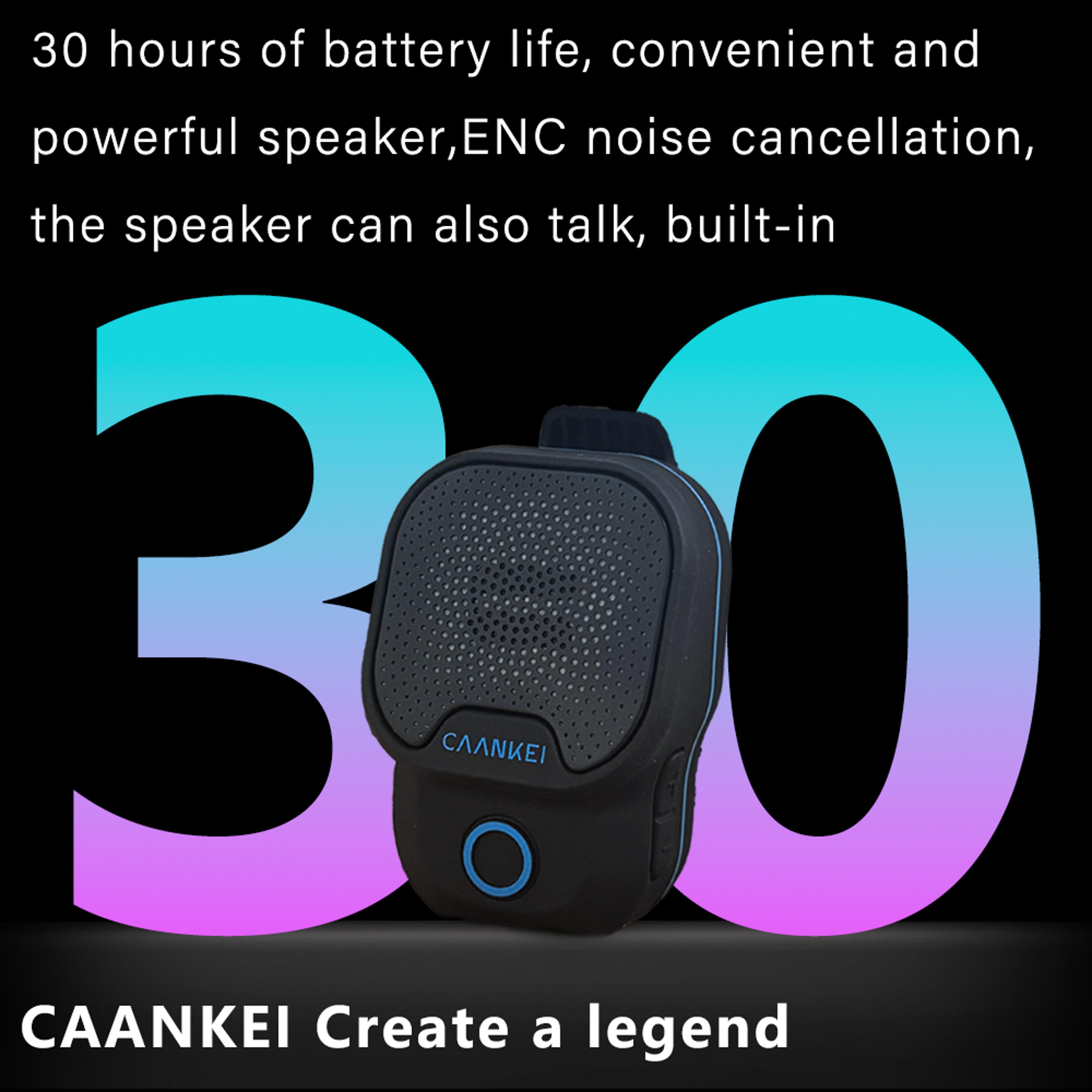 Wearable Bluetooth Speaker Waterproof Clip On Mini Speaker With Mic 3