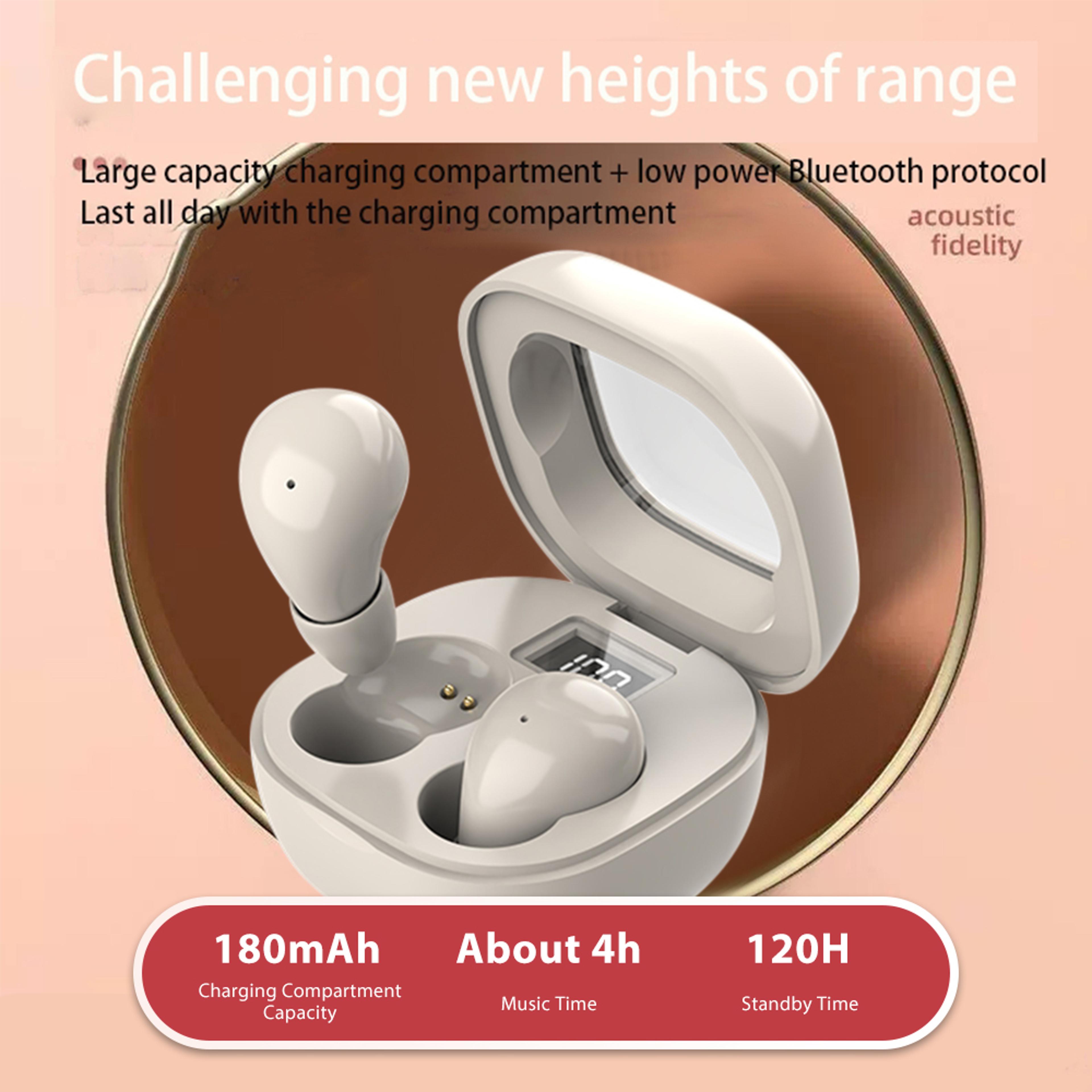 Mini Invisible Sleep Earbuds Wireless Bluetooth HiFi Headphones 6