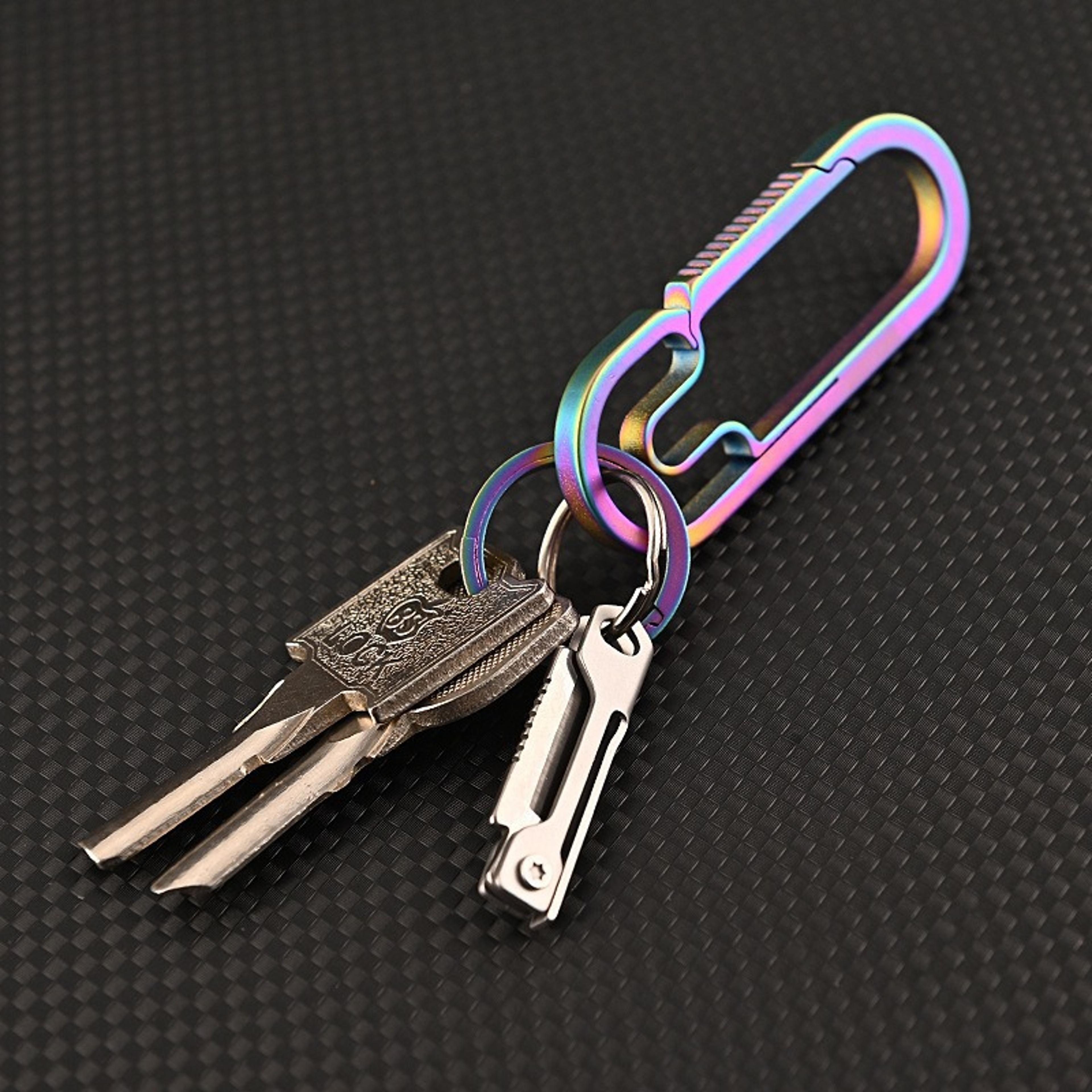 Mini Stainless Steel Folding Keychain Pocket Knife For Camping And Everyday Utility 3
