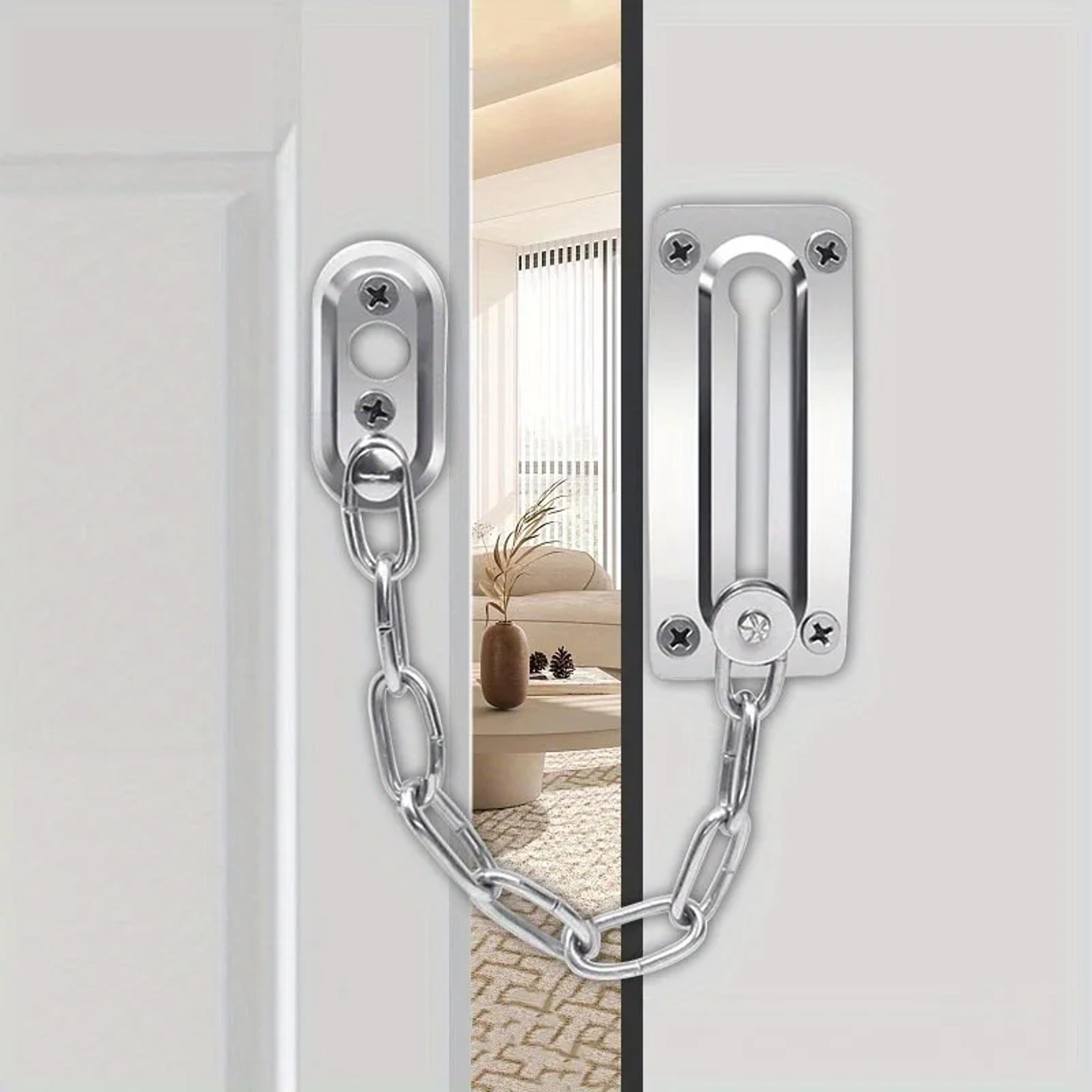 Stainless Steel Security Door Chain Lock Guard For Home And Office 1