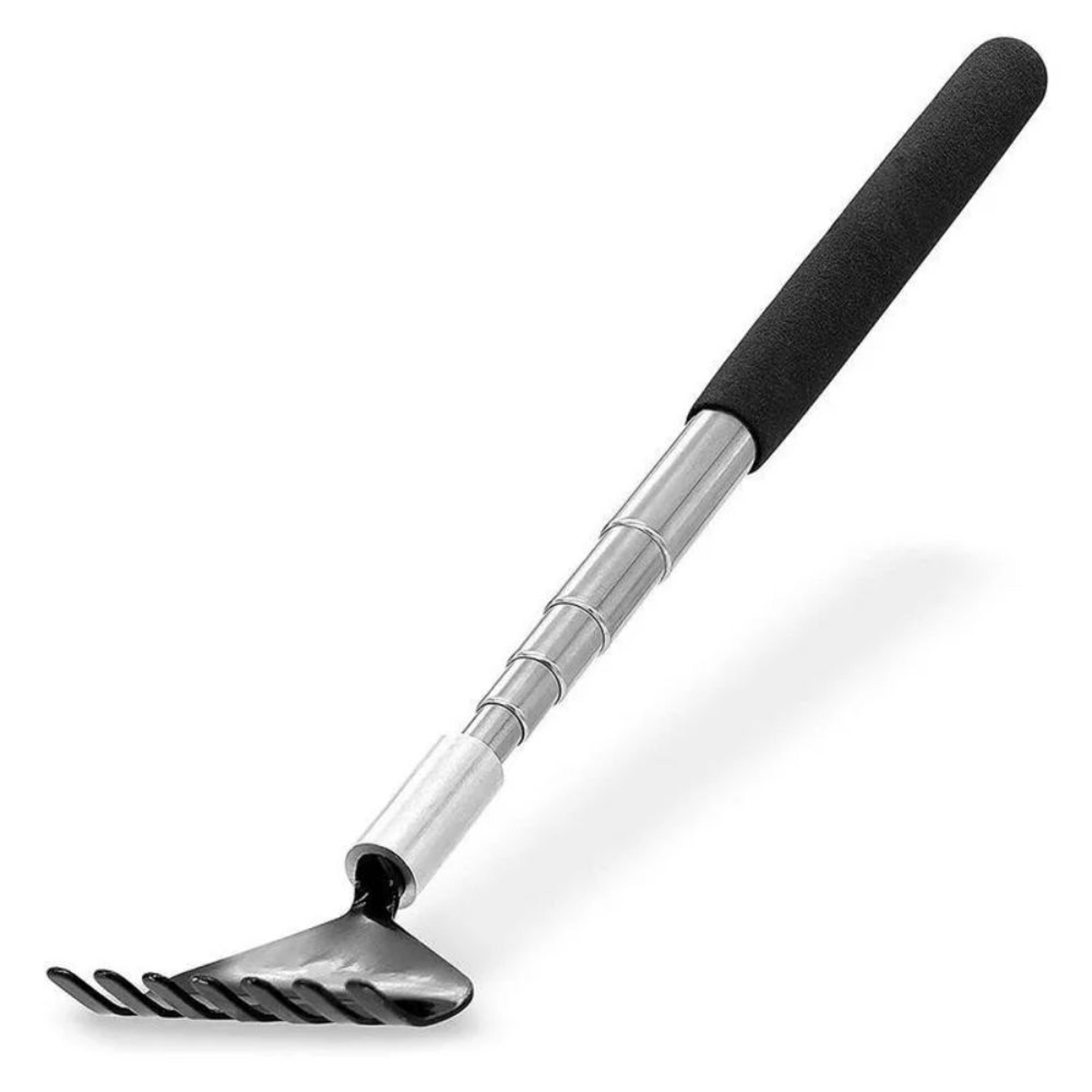 Telescopic Stainless Steel Back Scratcher With Carrying Bag 1