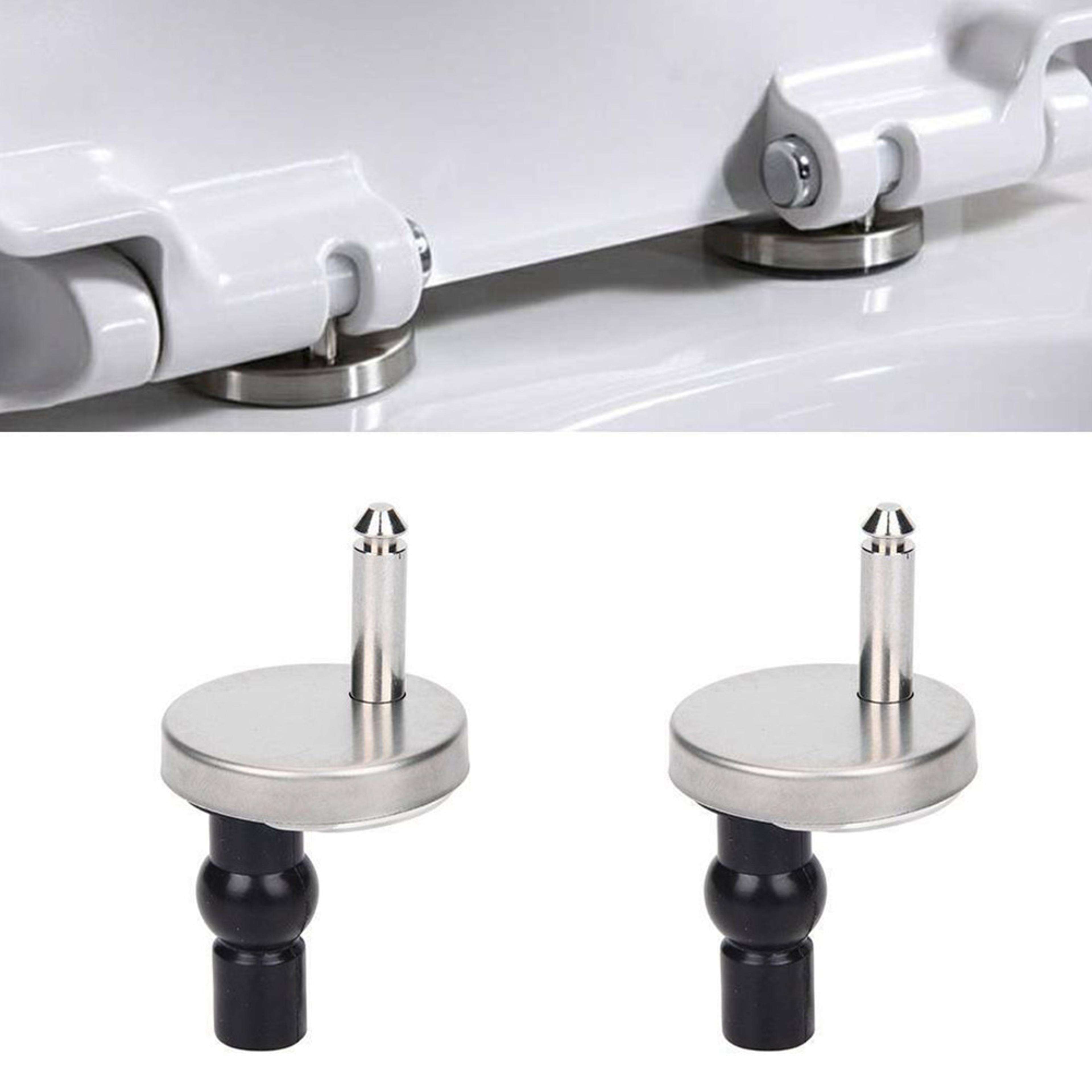 Toilet Seat Hinges Quick Release Top Fix Replacement Hardware 1