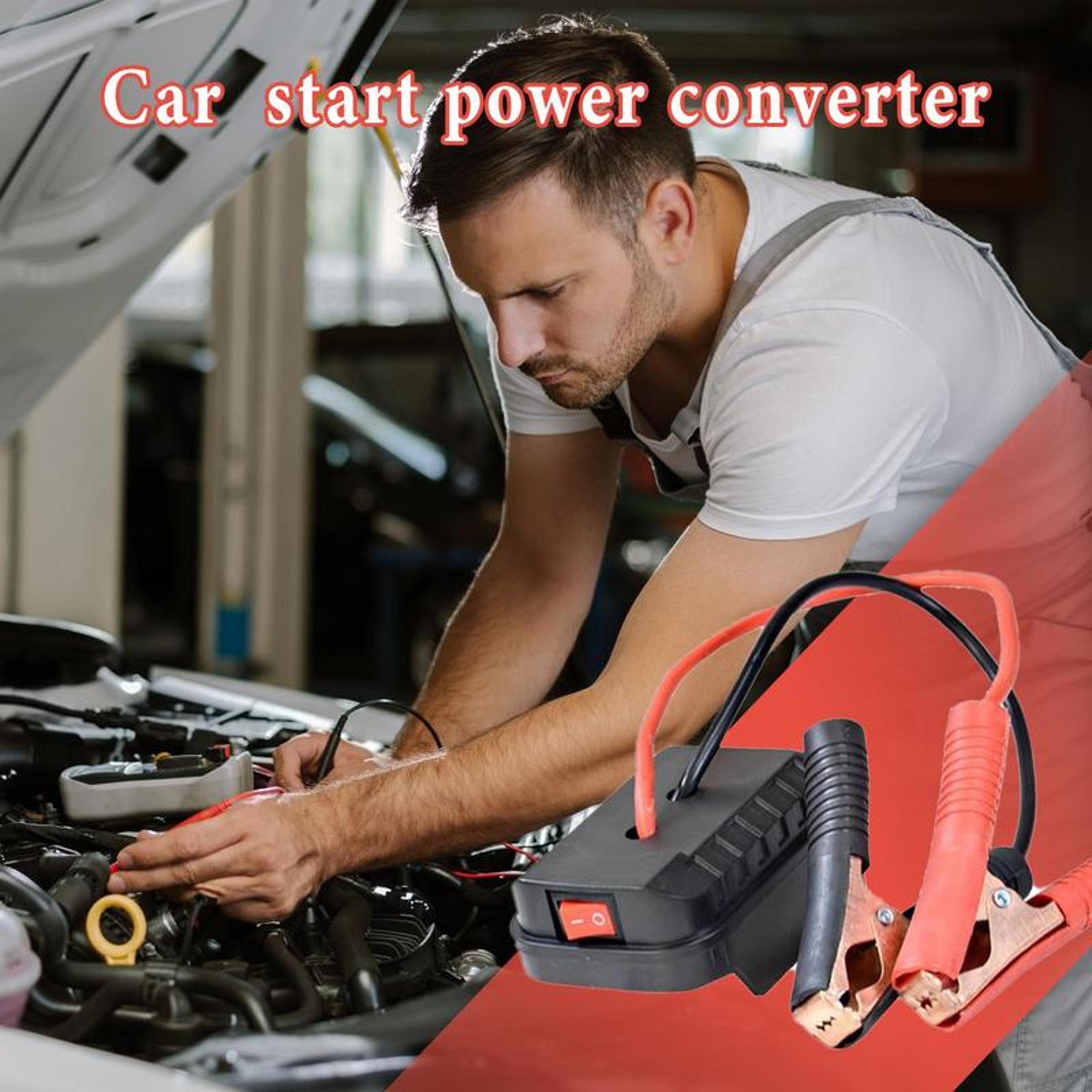 Portable Car Battery Jump Starter Compact Lithium Jump Box Emergency Power Pack 2