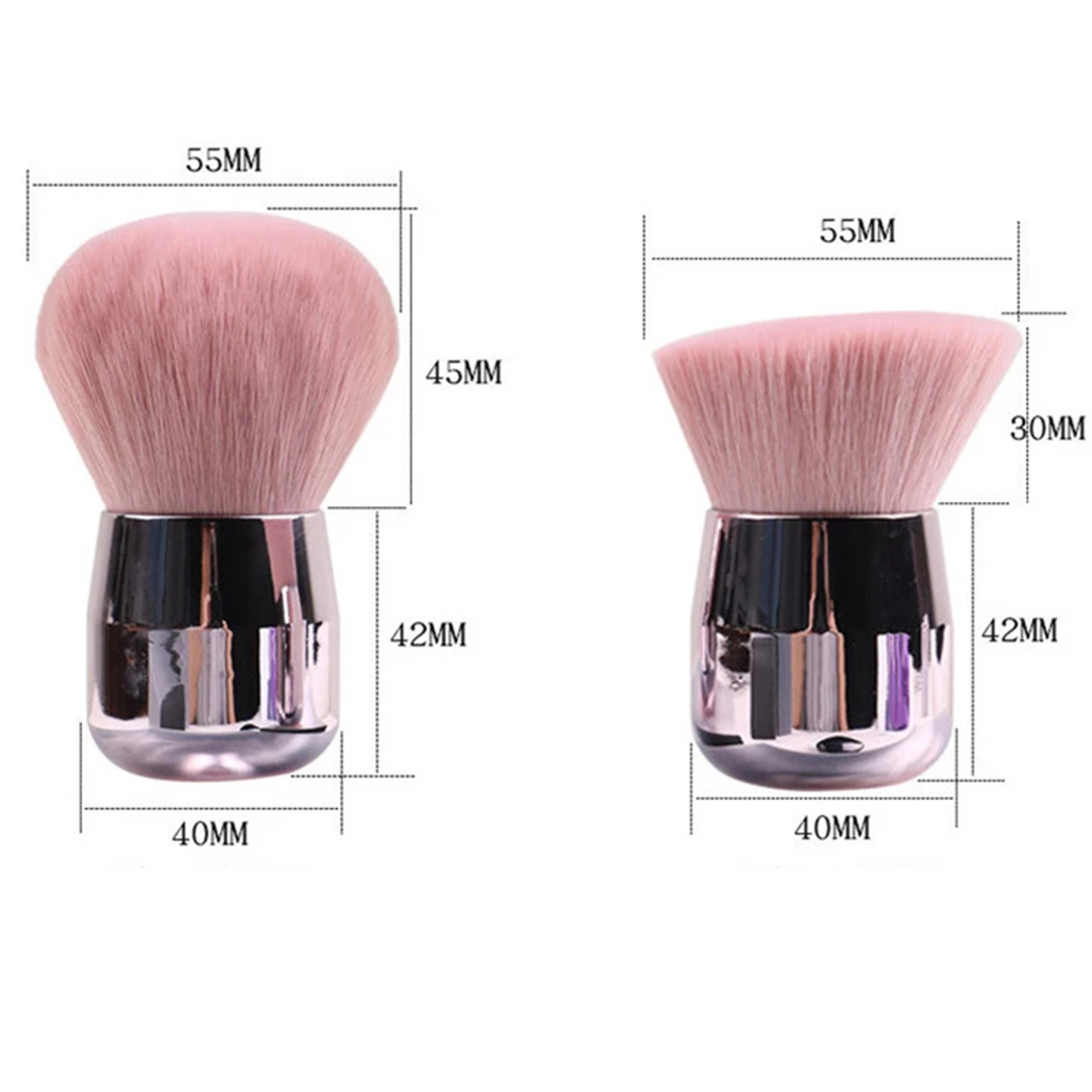 Professional Mushroom Nail Dust Brush Soft Manicure Cleaning Brush For Acrylic And Gel Nails 2