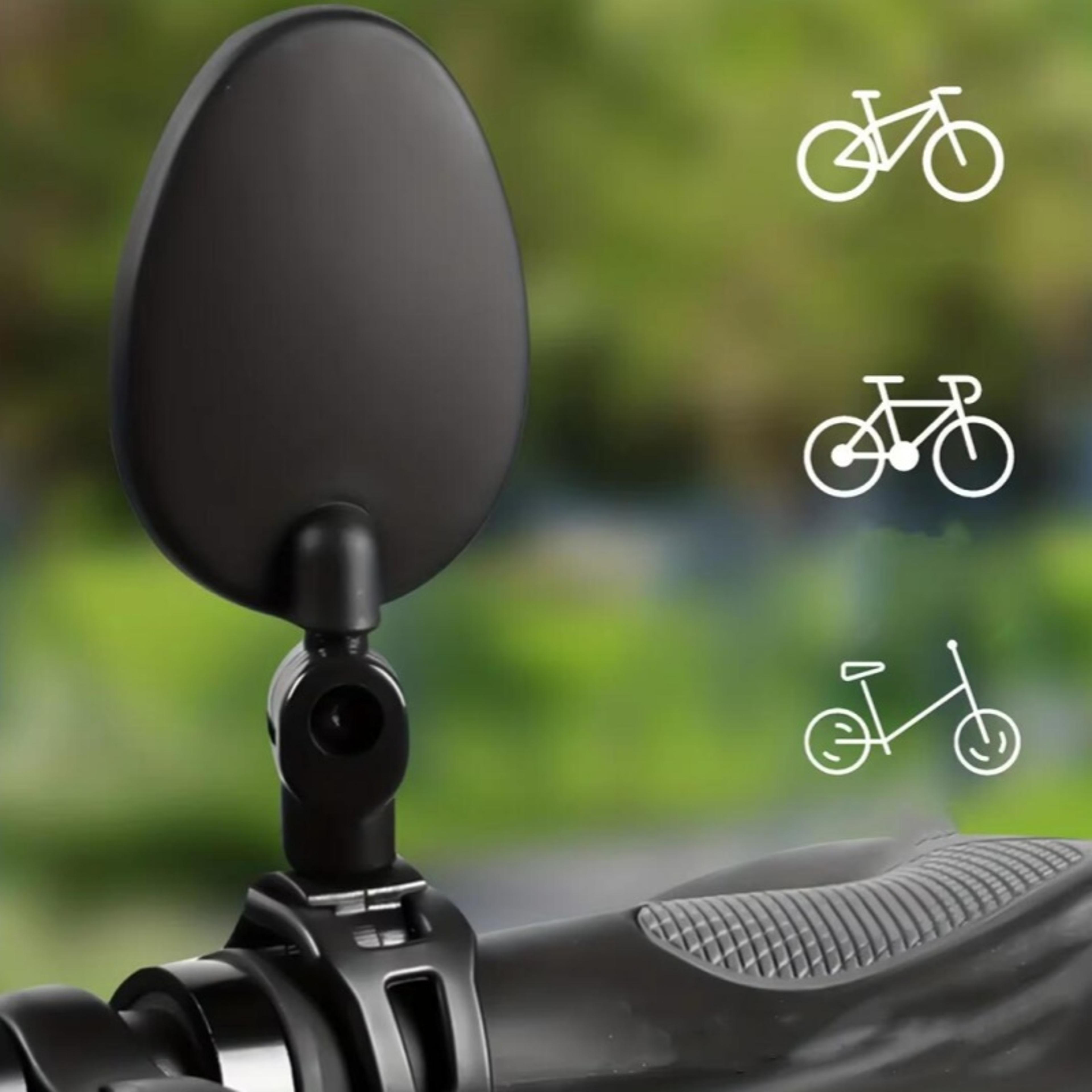 Adjustable Bike Mirror Wide View Bicycle Rear View Handlebar Mirror 3