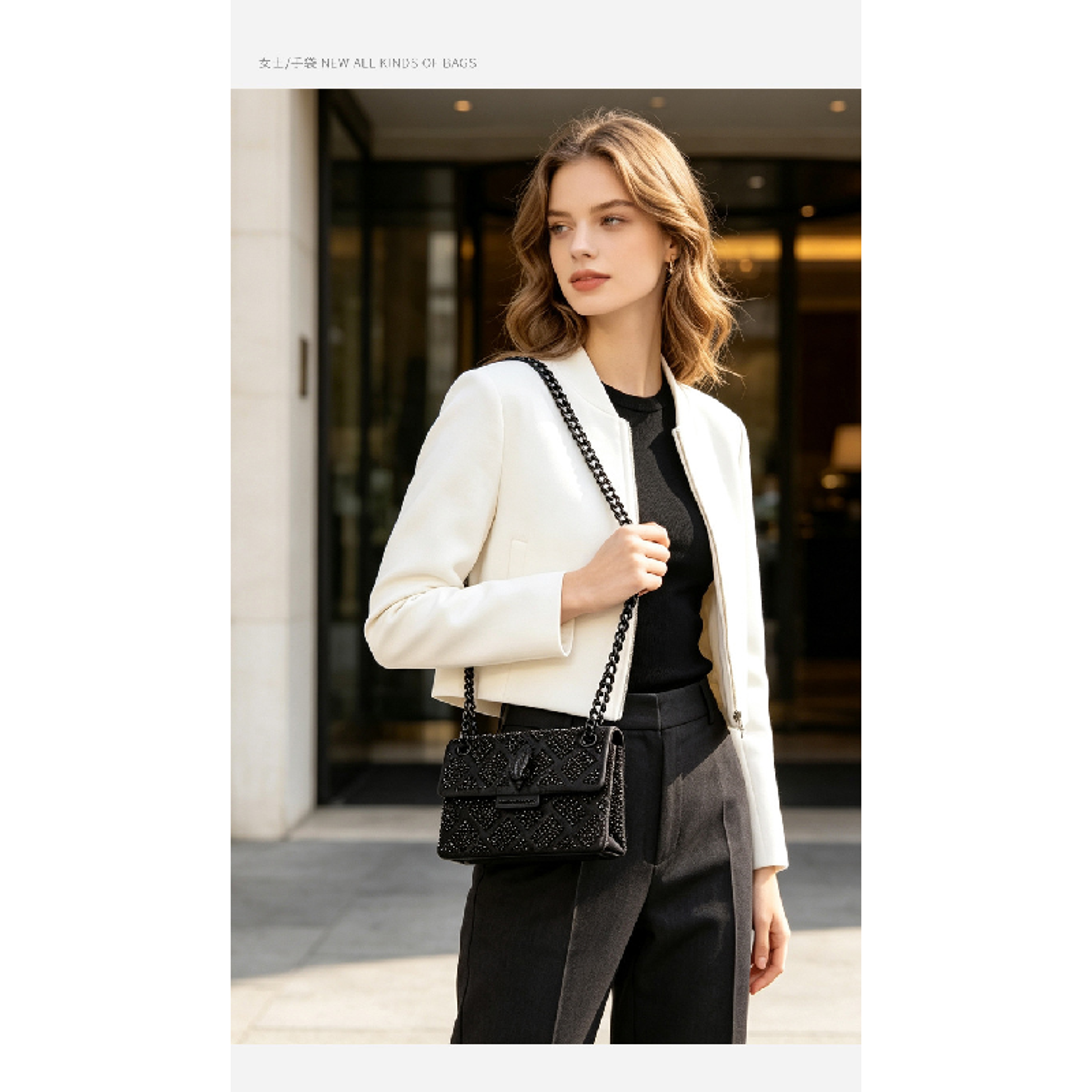 Everyday Large Capacity Shoulder Tote Bag For Women Commuter Shopping Handbag 5