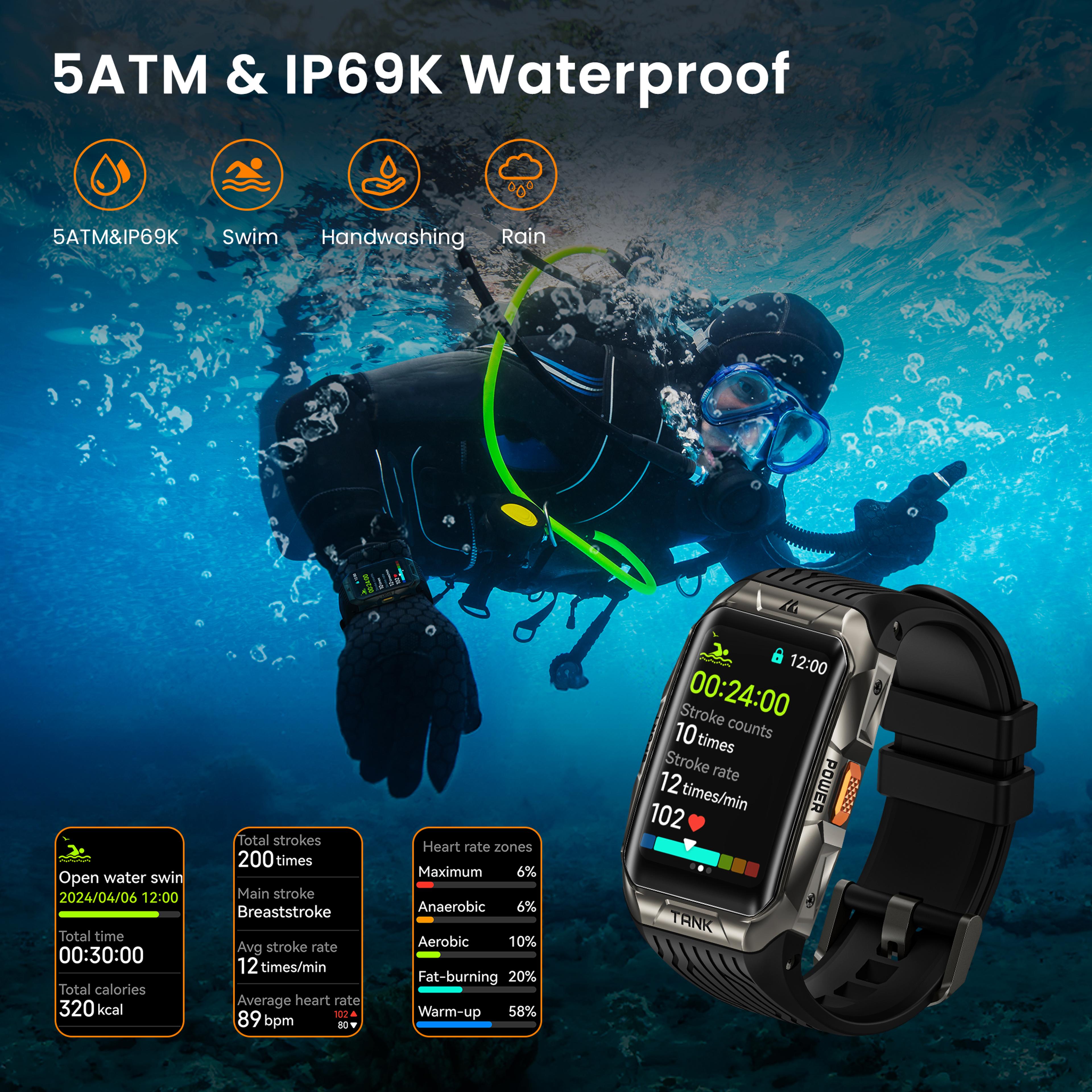 Ultra GPS Smartwatch For Men Rugged Waterproof Outdoor Watch 3