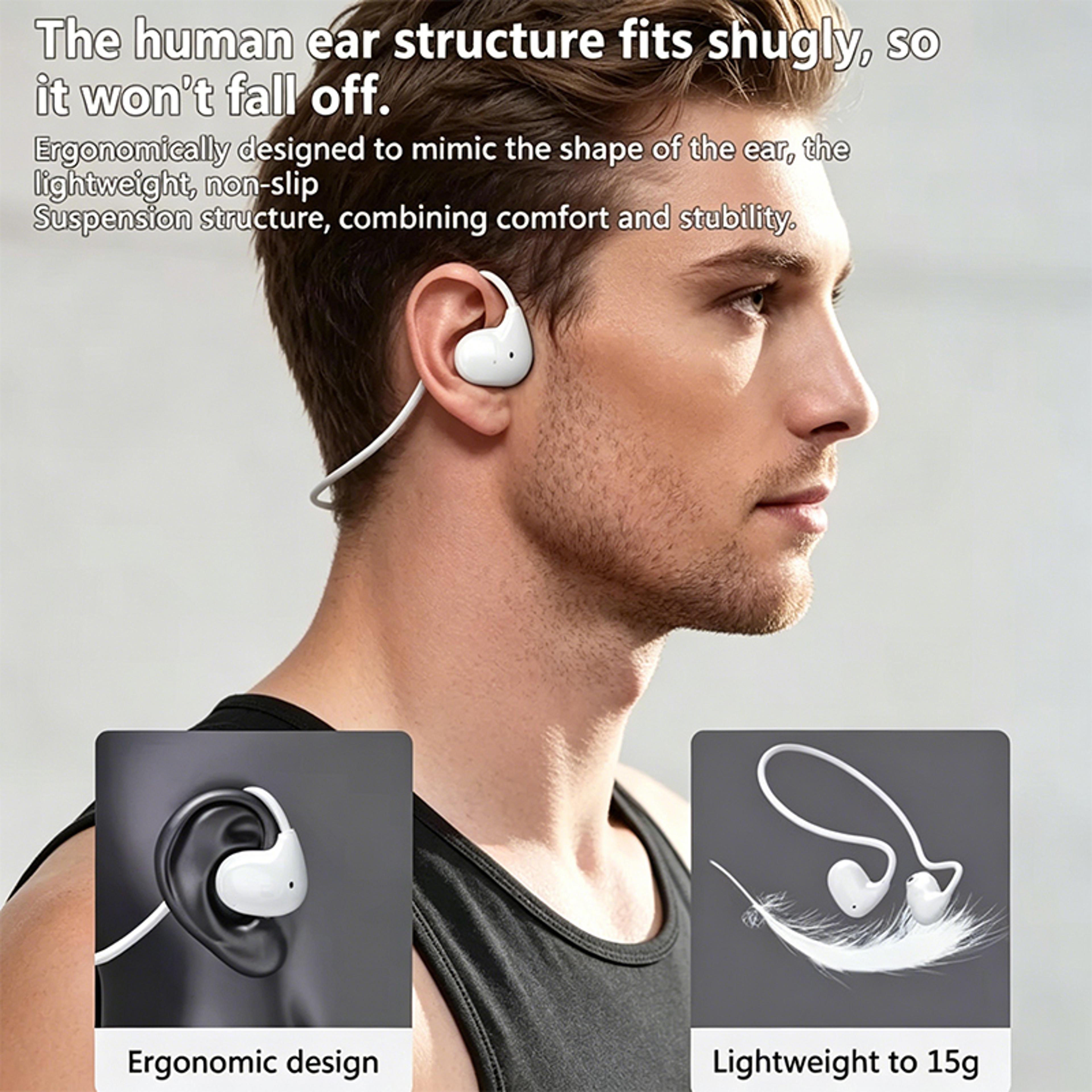Open Ear Bluetooth Sport Headphones Air Conduction Wireless Workout Earphones 3