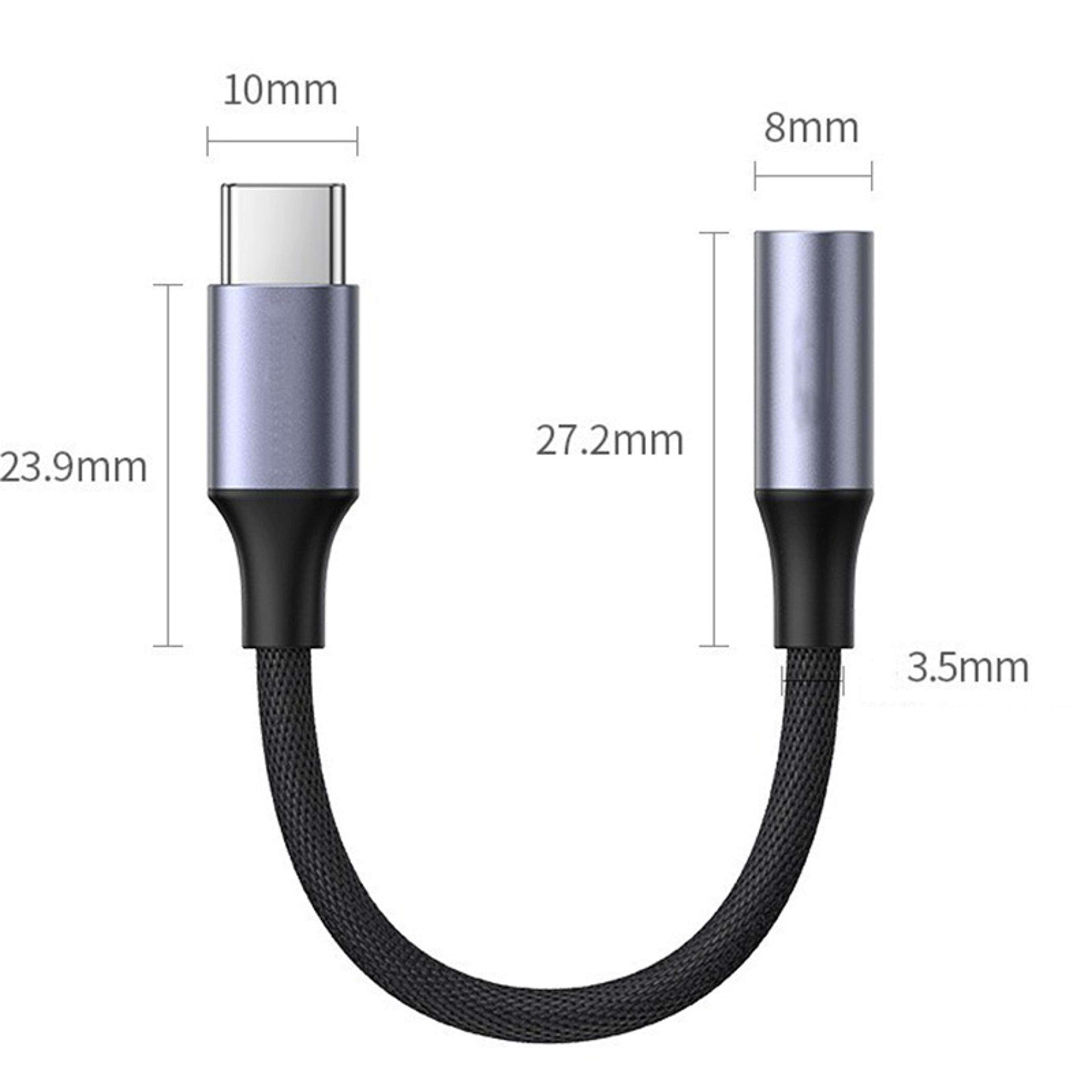 USB C To Headphone Adapter For Samsung Galaxy Huawei 1