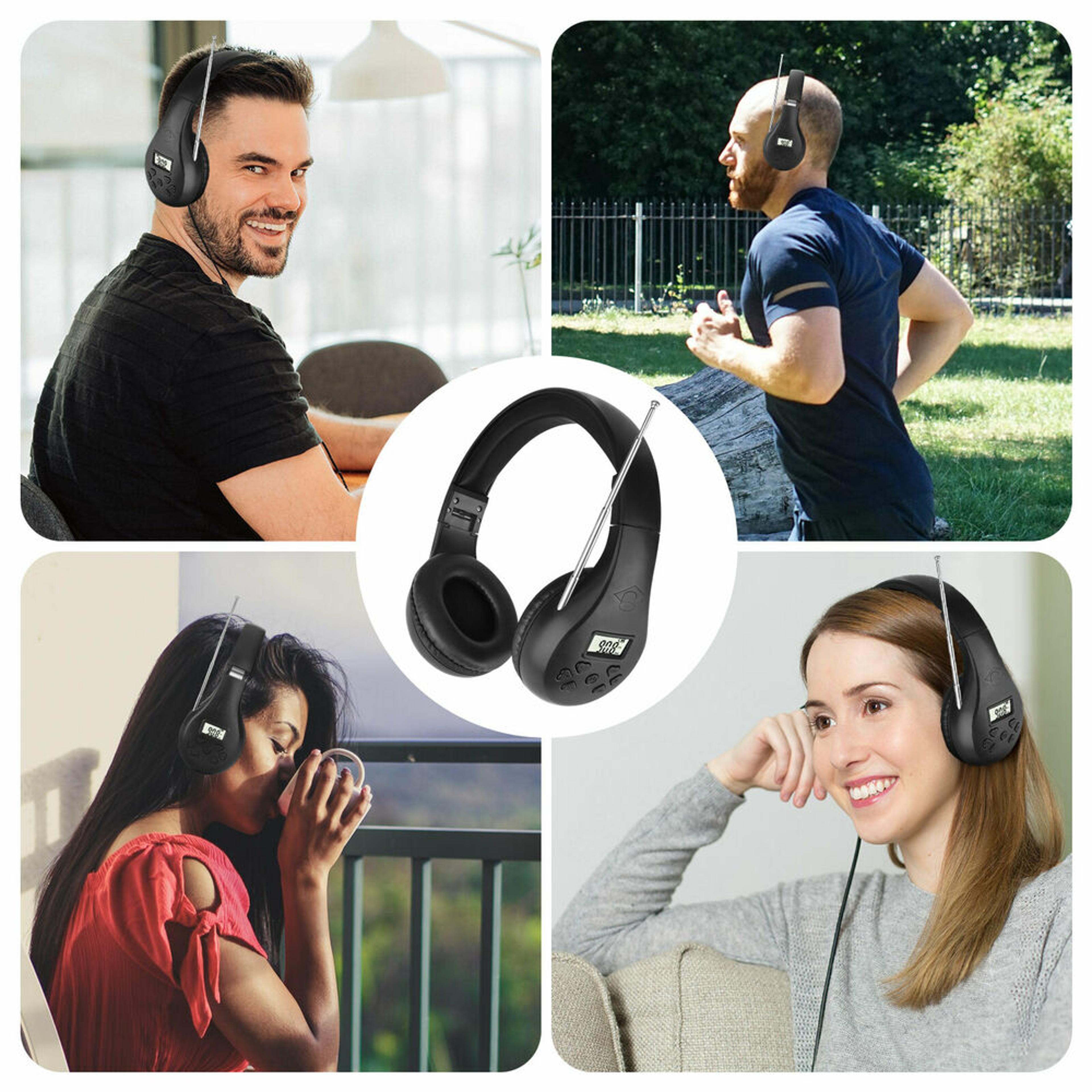 Portable FM Radio Headphones With Stereo Receiver For Conference Interpretation 7