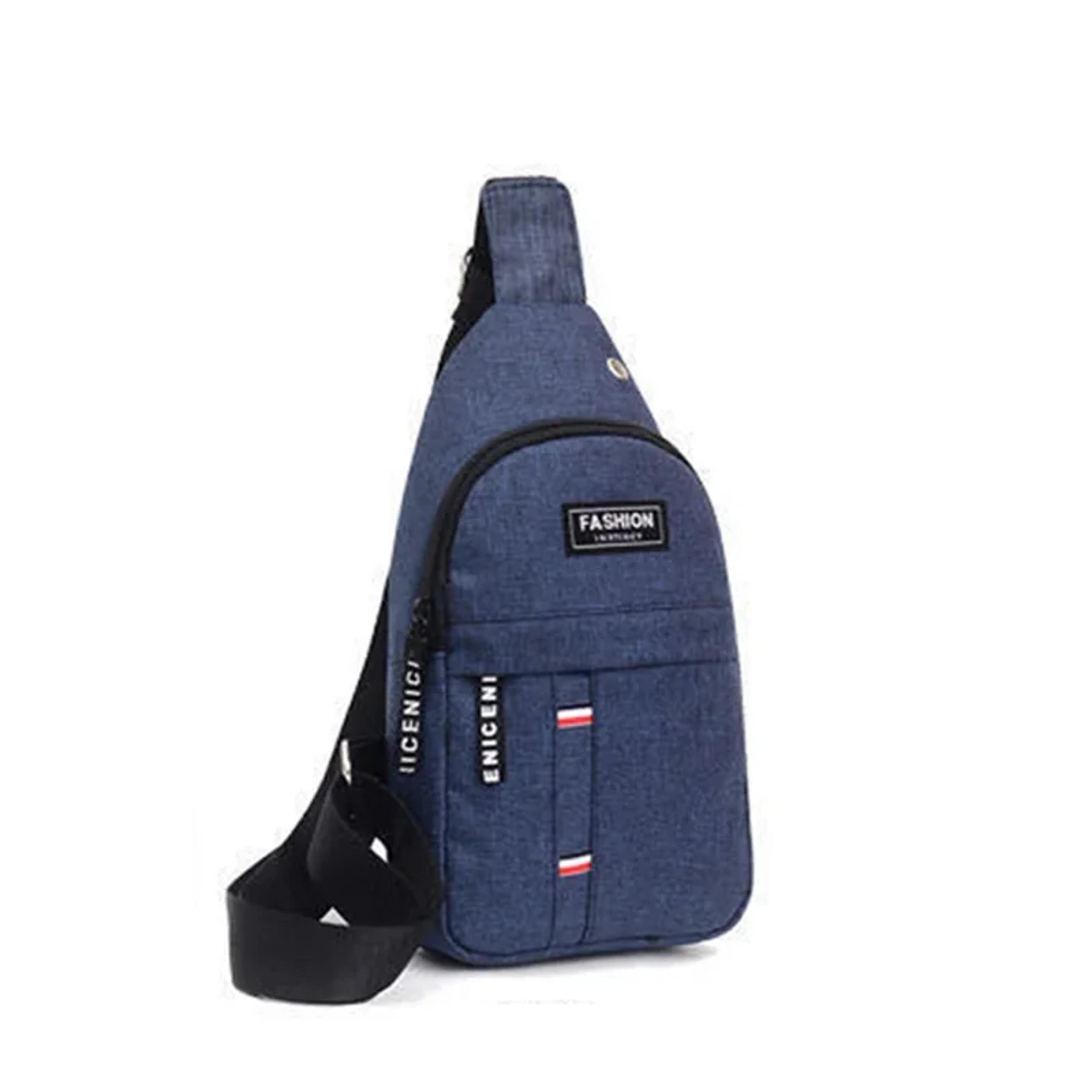 Men Waterproof Nylon Chest Bag Lightweight Crossbody Sling Bag For Travel And Daily Carry 5