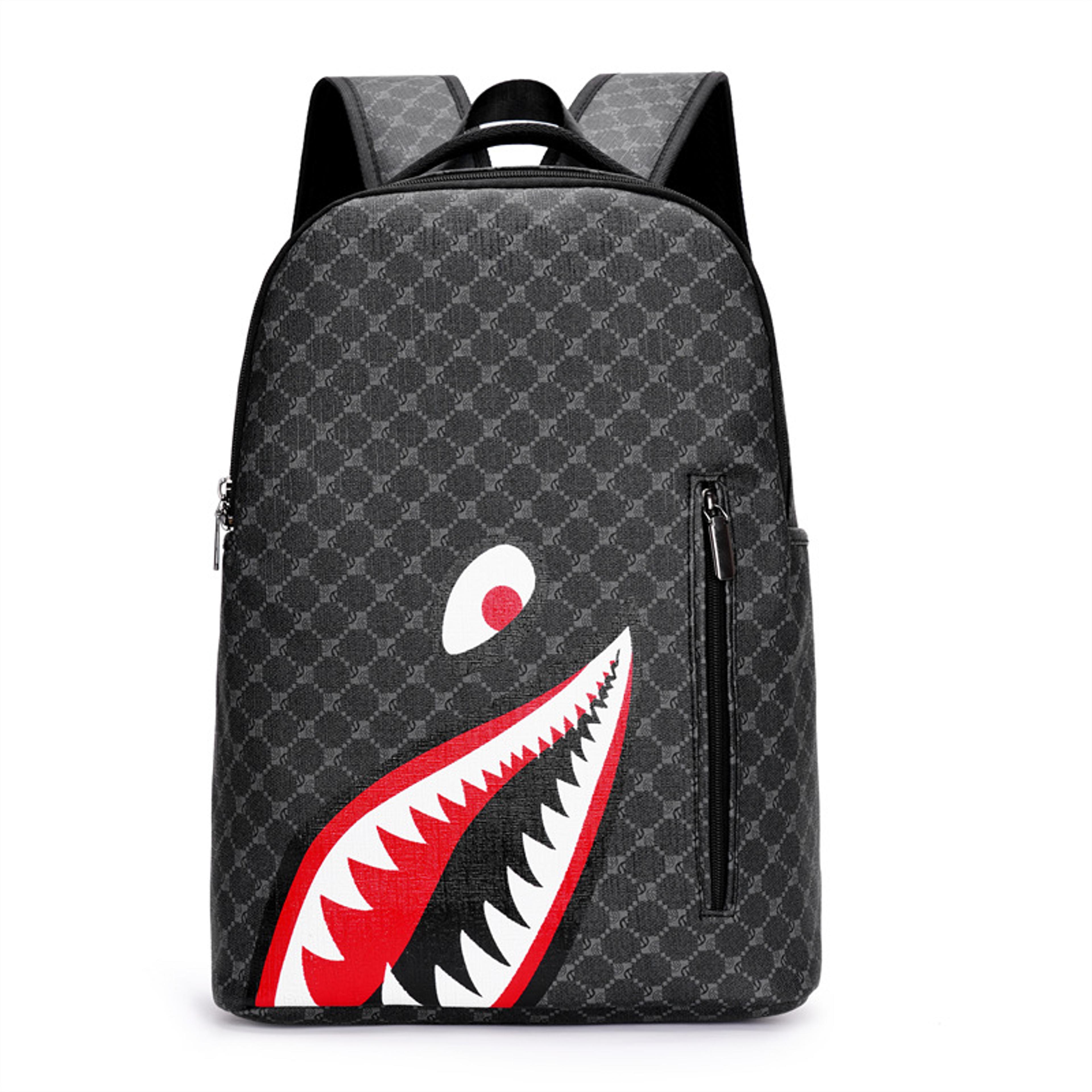 Men Plaid Laptop Backpack College School Travel Rucksack 7