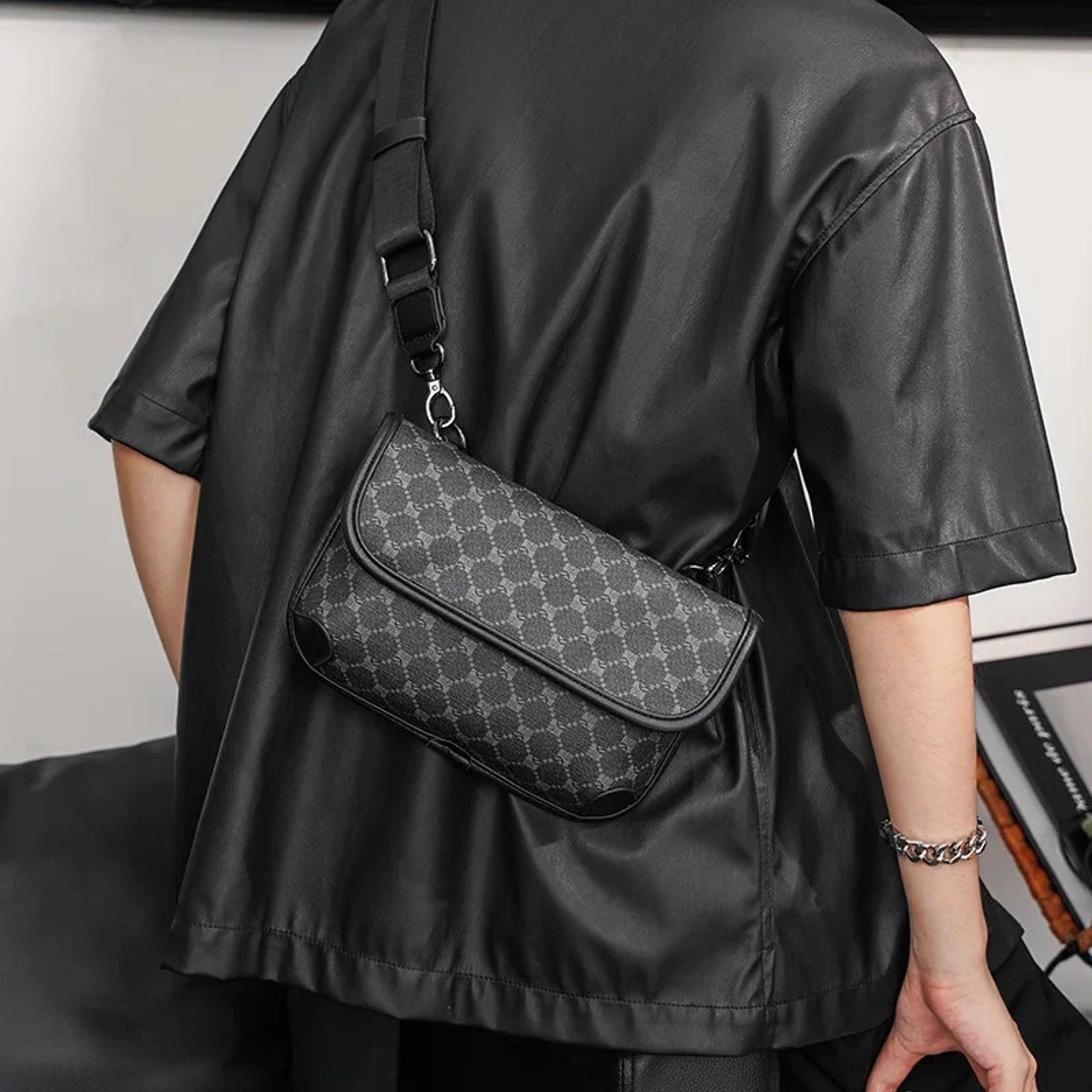 Mens Sling Bag Phone Waist Bag Crossbody Chest Pack For Daily Travel 1