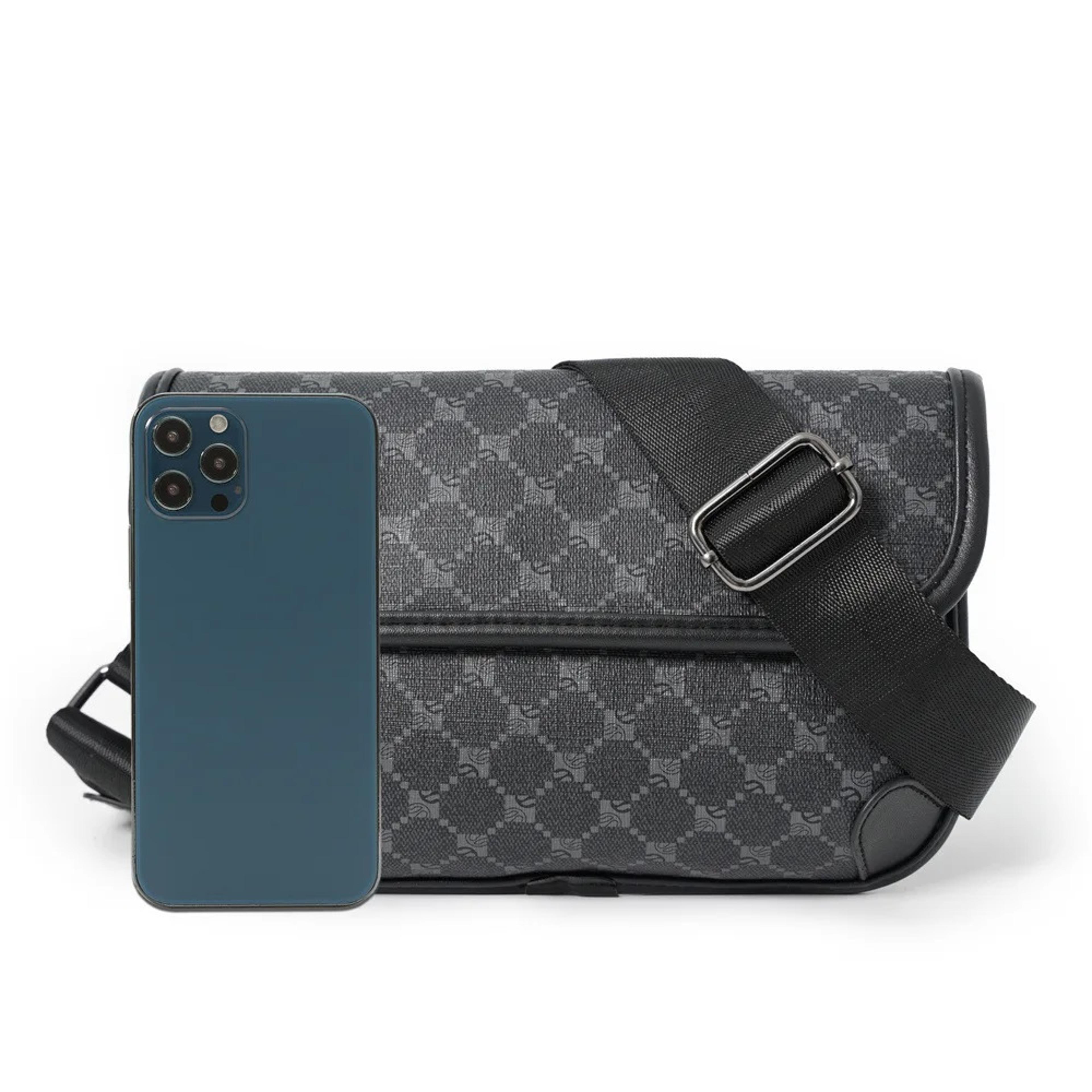 Mens Sling Bag Phone Waist Bag Crossbody Chest Pack For Daily Travel 4