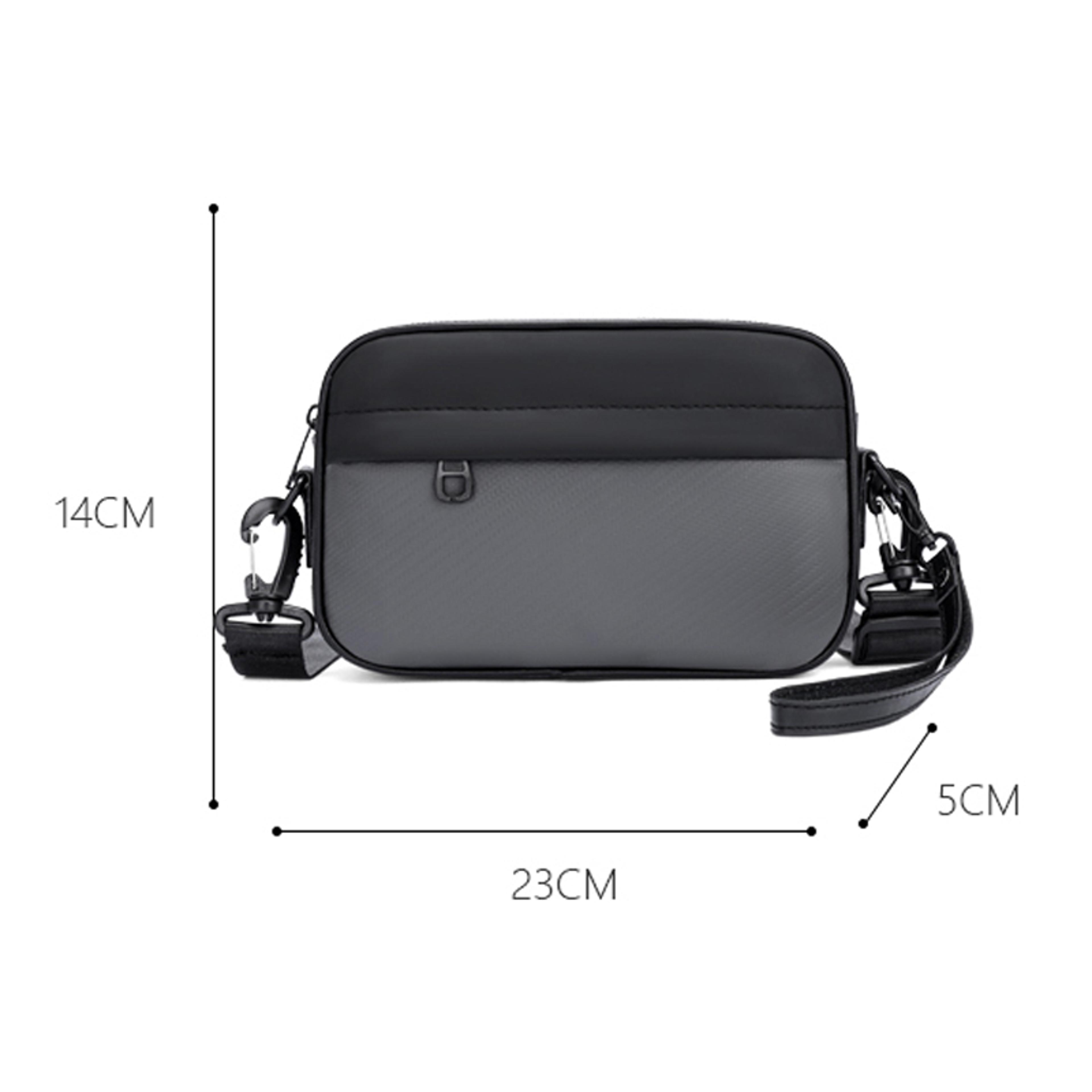 Mens Crossbody Bag Compact Shoulder Travel Bag For Everyday Carry 2