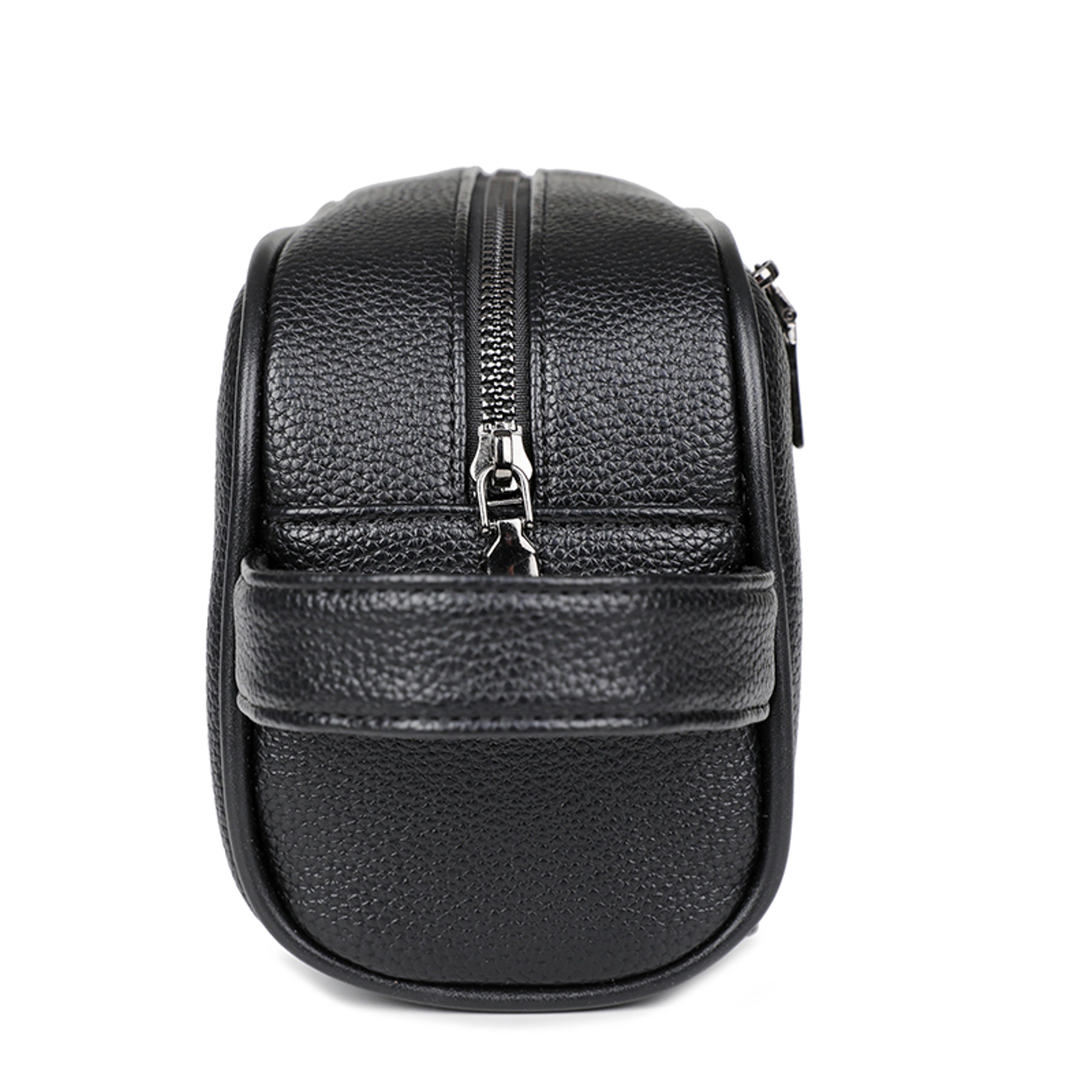 Mens PU Leather Clutch Bag Wristlet Wallet And Card Holder 3