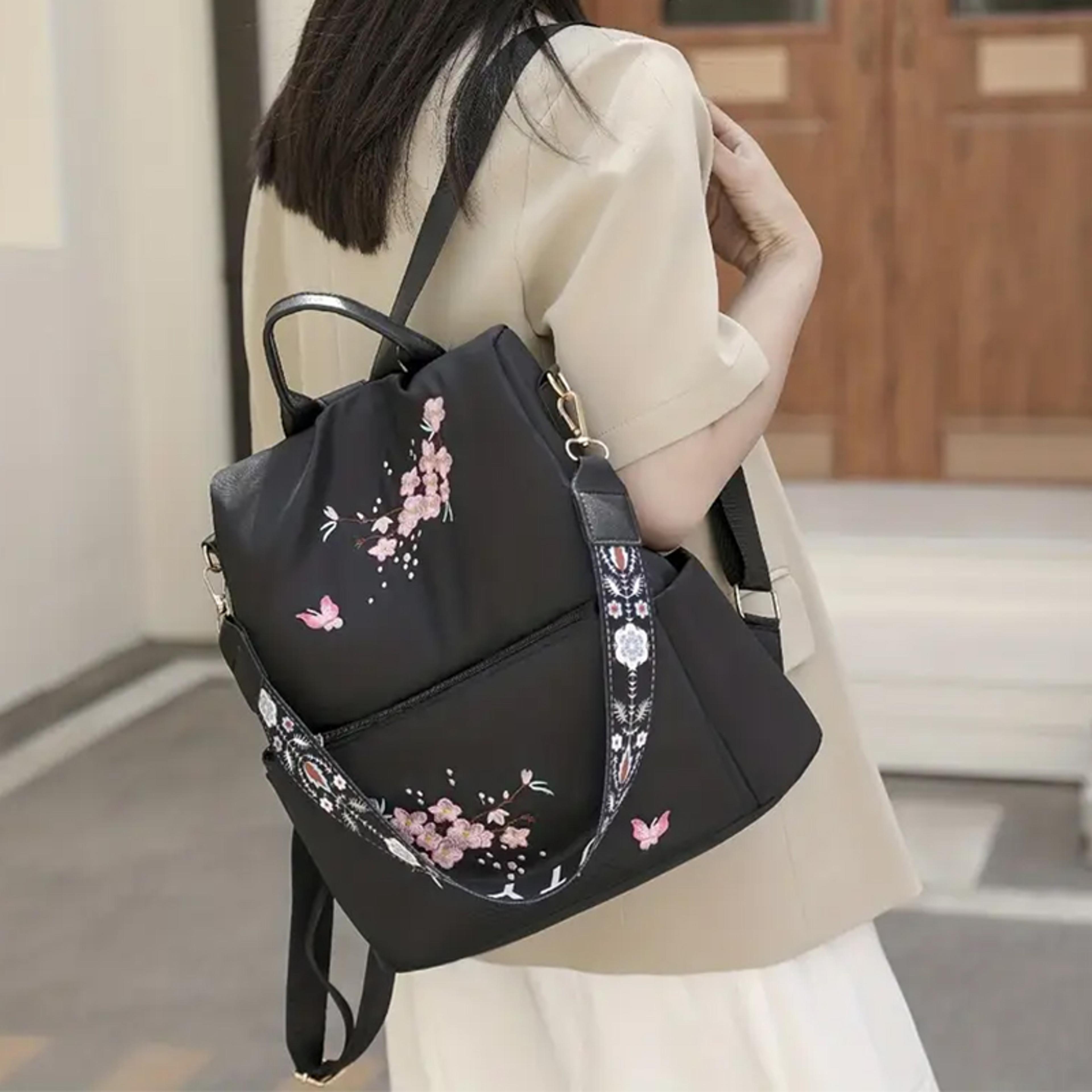 Neutral Style Travel Backpack For Men And Women With Printed Design 7