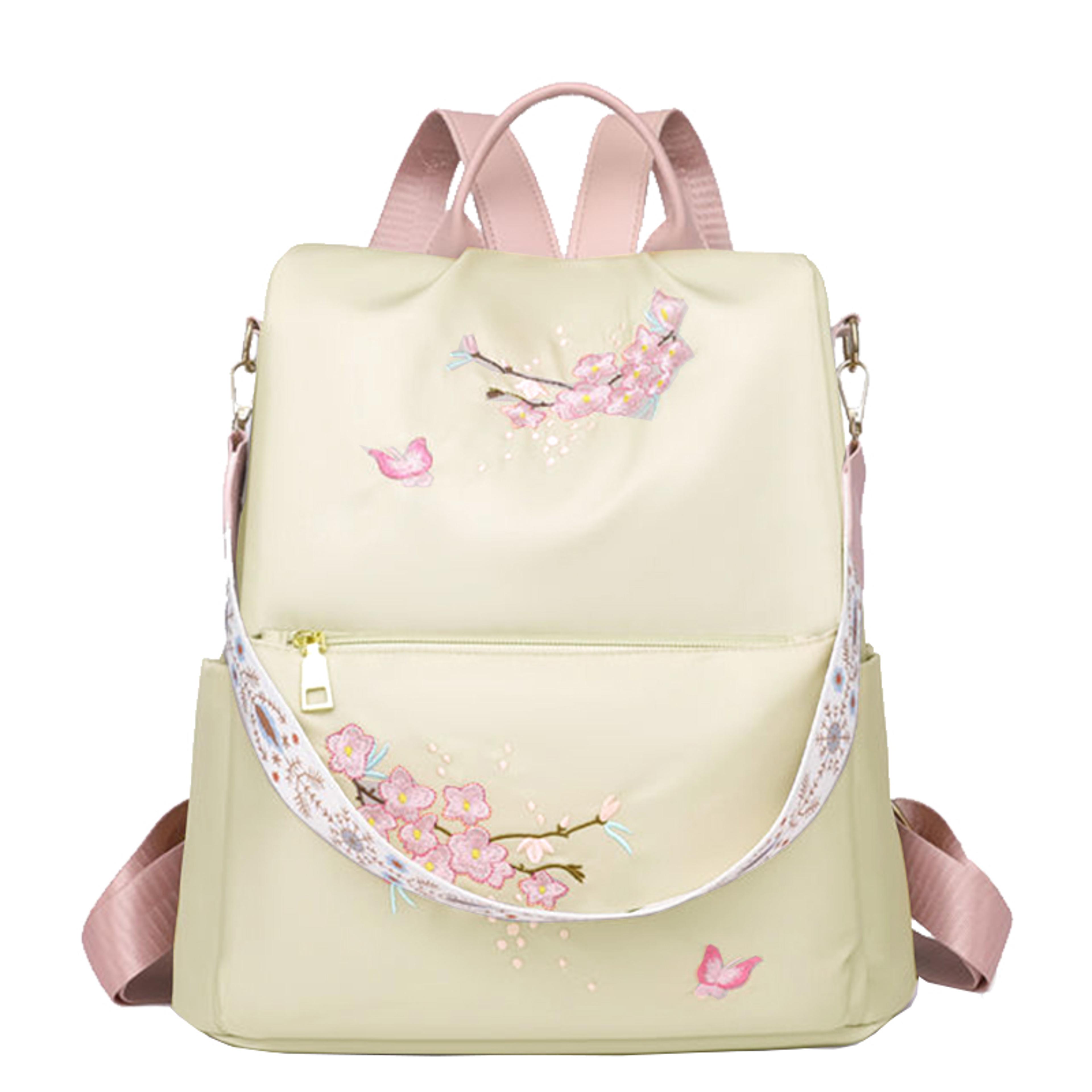 Neutral Style Travel Backpack For Men And Women With Printed Design 1