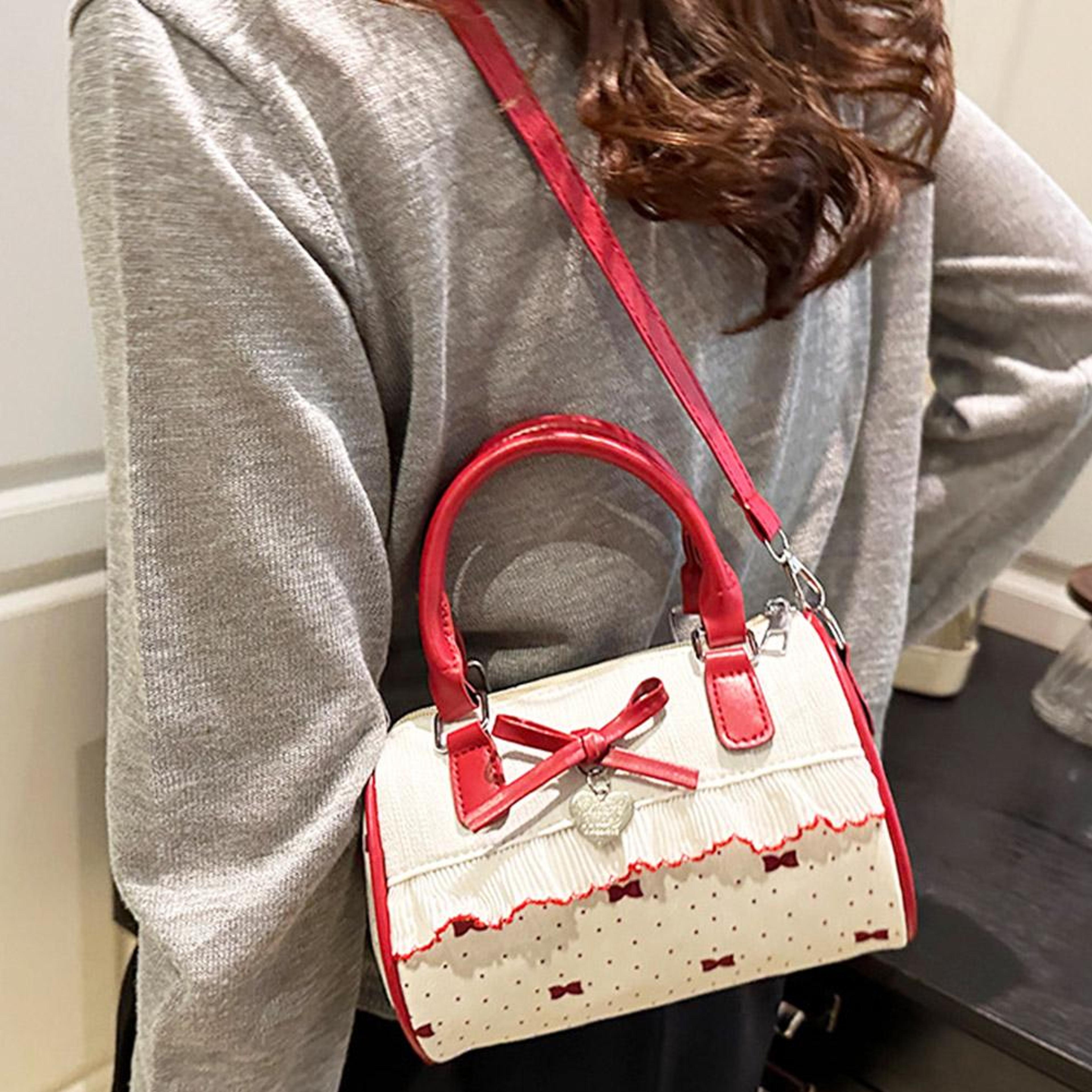 Leather Crossbody Handbag Soft Pillow Shoulder Tote For Women 5