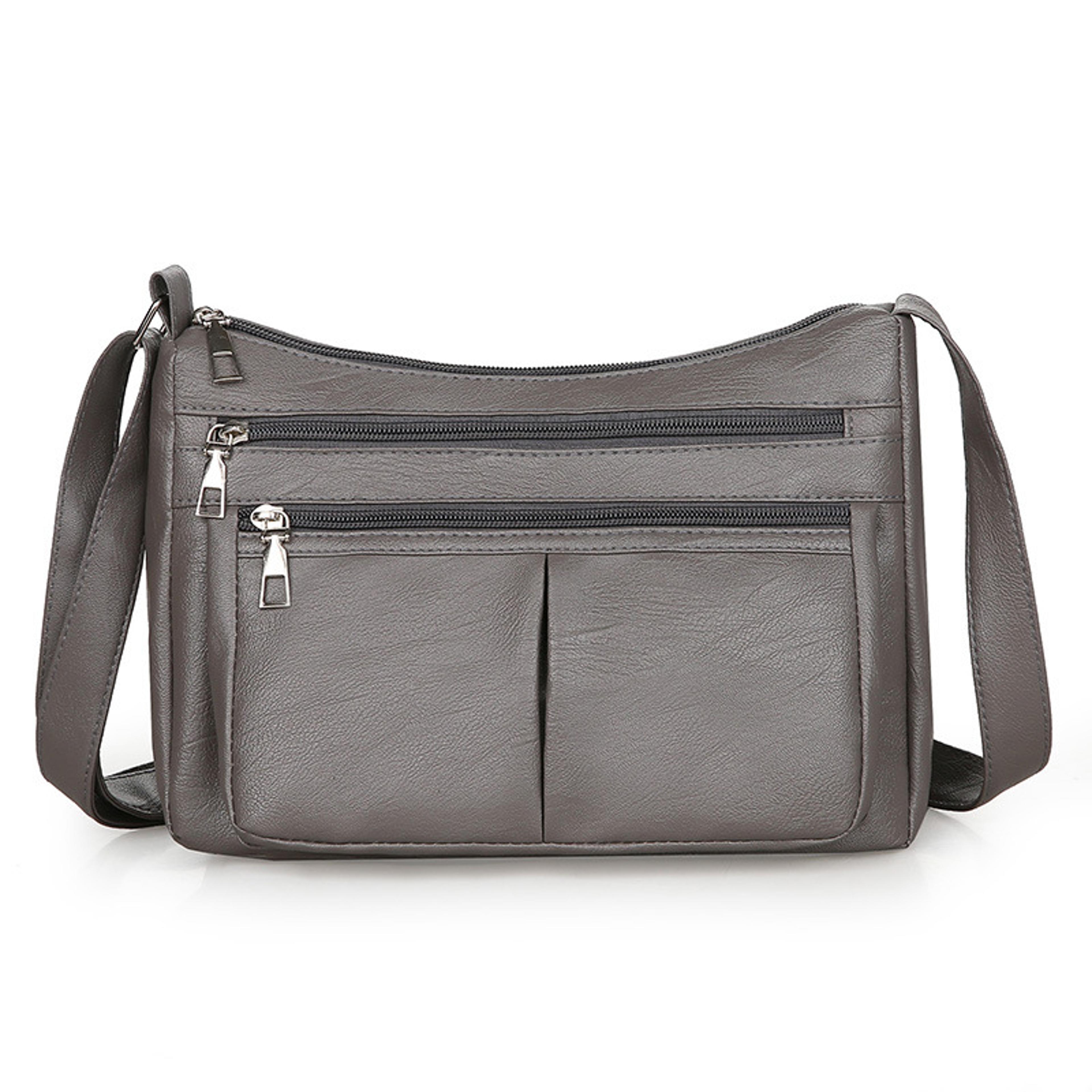 Soft Leather Korean Style Shoulder Bag Women Fashion Crossbody Handbag 7