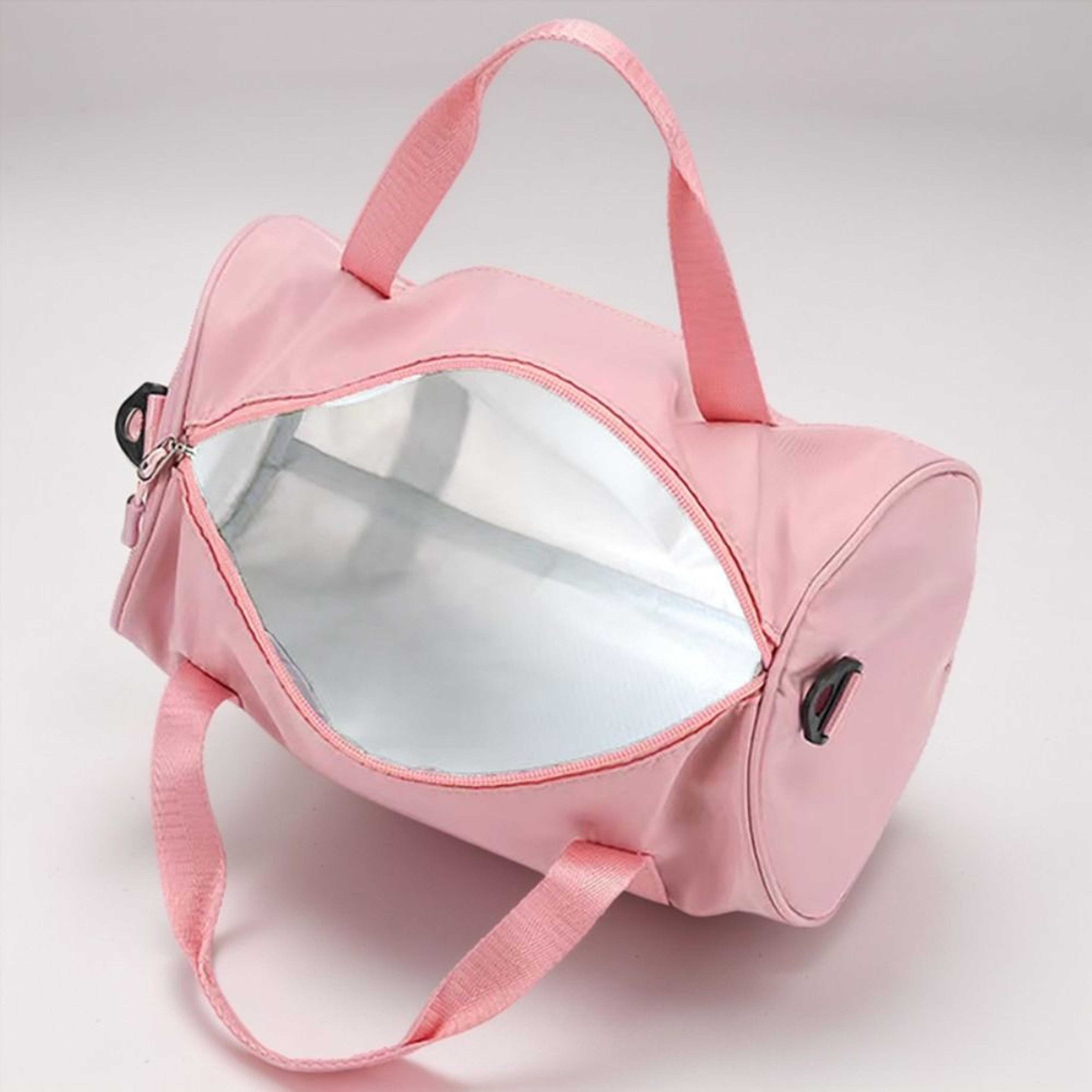 Mini Waterproof Gym Bag For Women Lightweight Yoga Shoulder Bag Large Capacity Travel Tote 1