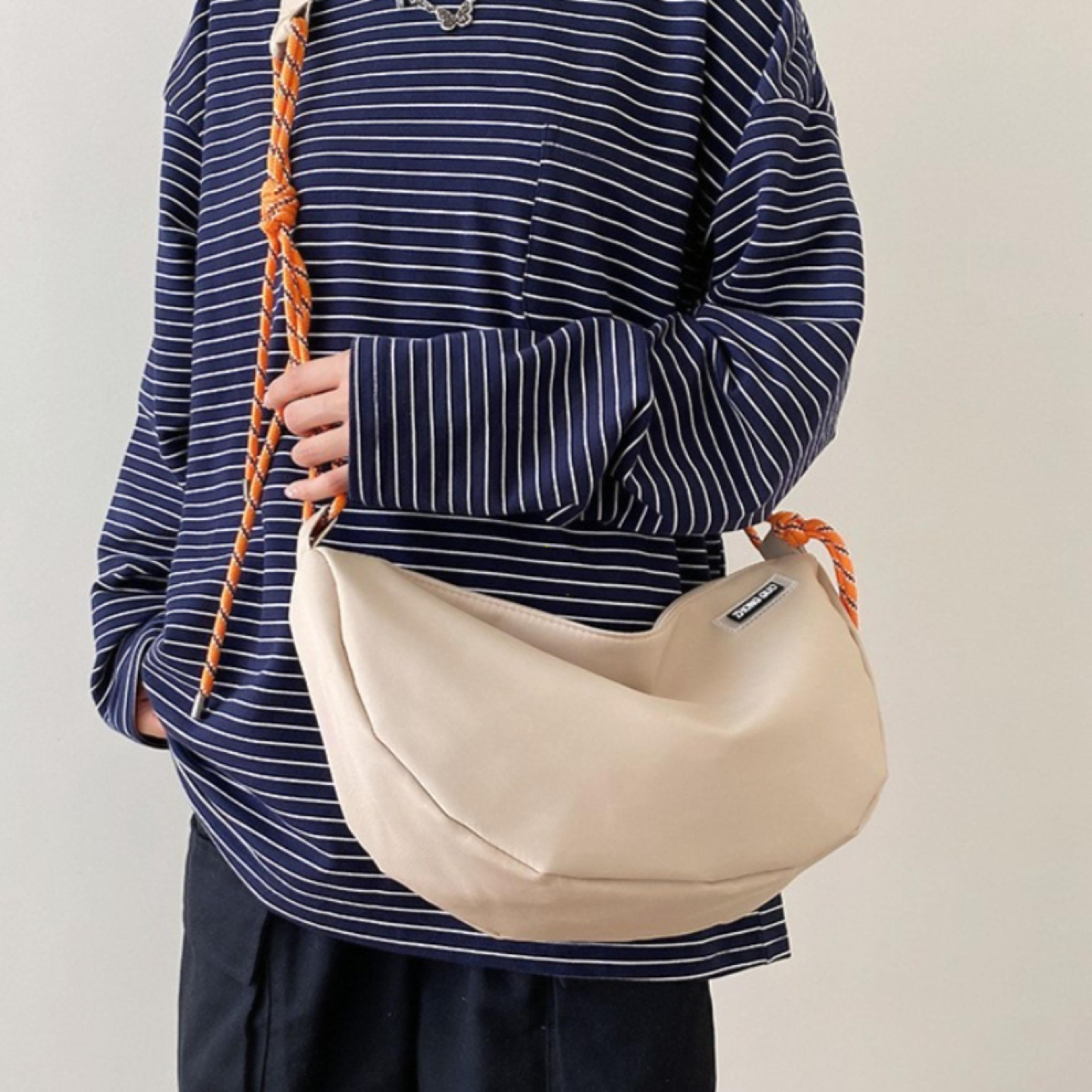 Vintage Nylon Shoulder Bag Women Large Capacity Casual Crossbody Handbag 8