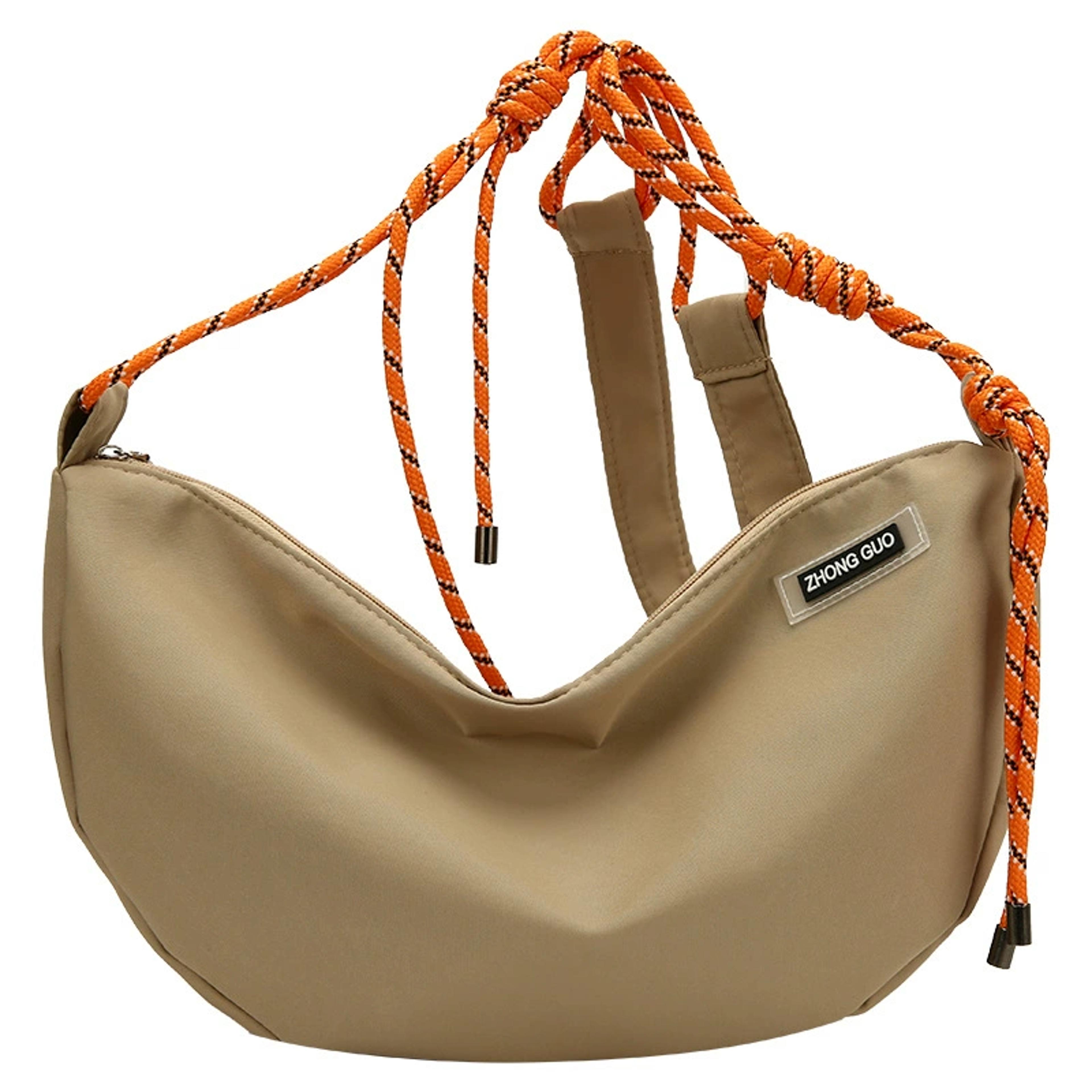Vintage Nylon Shoulder Bag Women Large Capacity Casual Crossbody Handbag 1