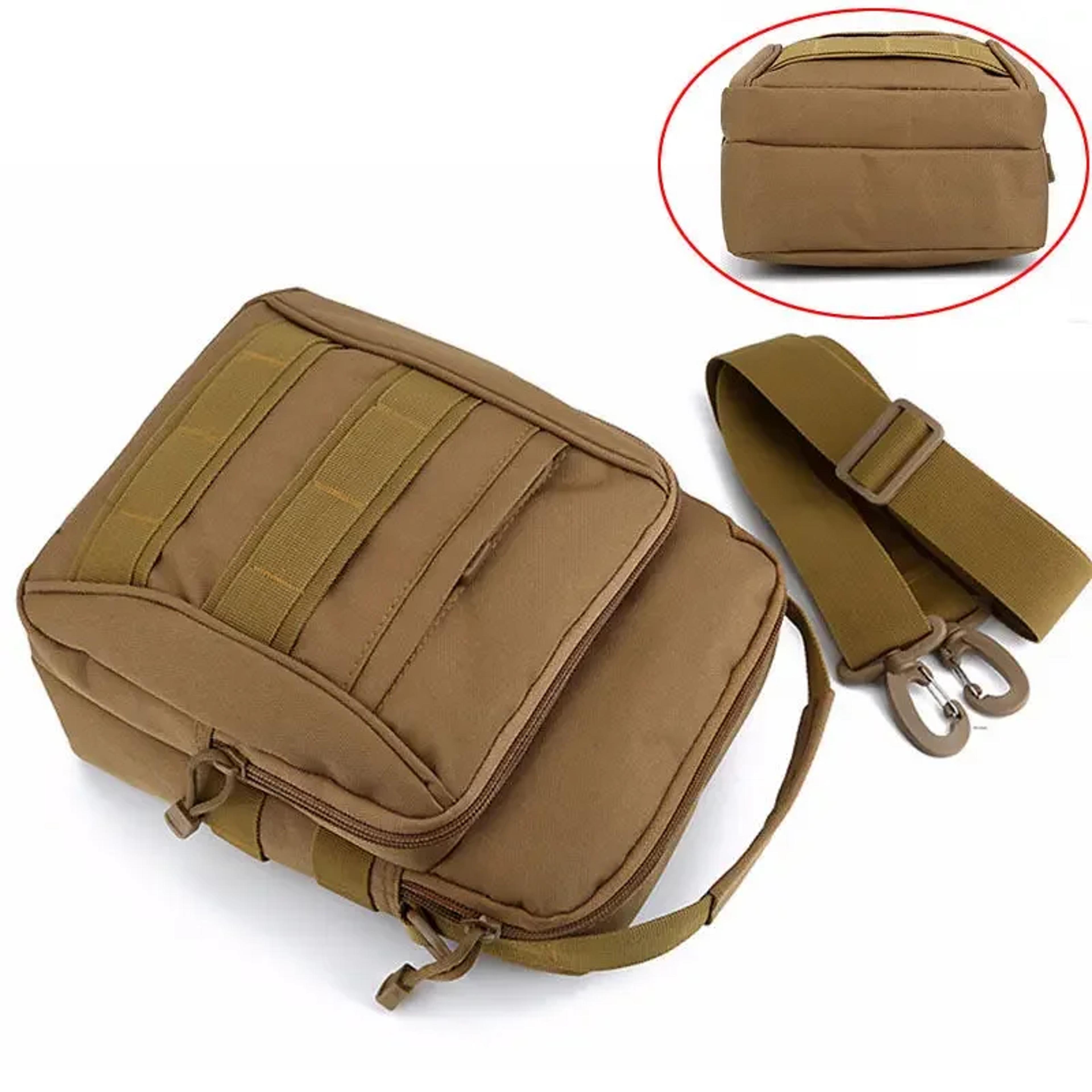 Waterproof Outdoor Chest Sling Bag Multifunctional Crossbody Messenger Pack For Travel Hiking 8