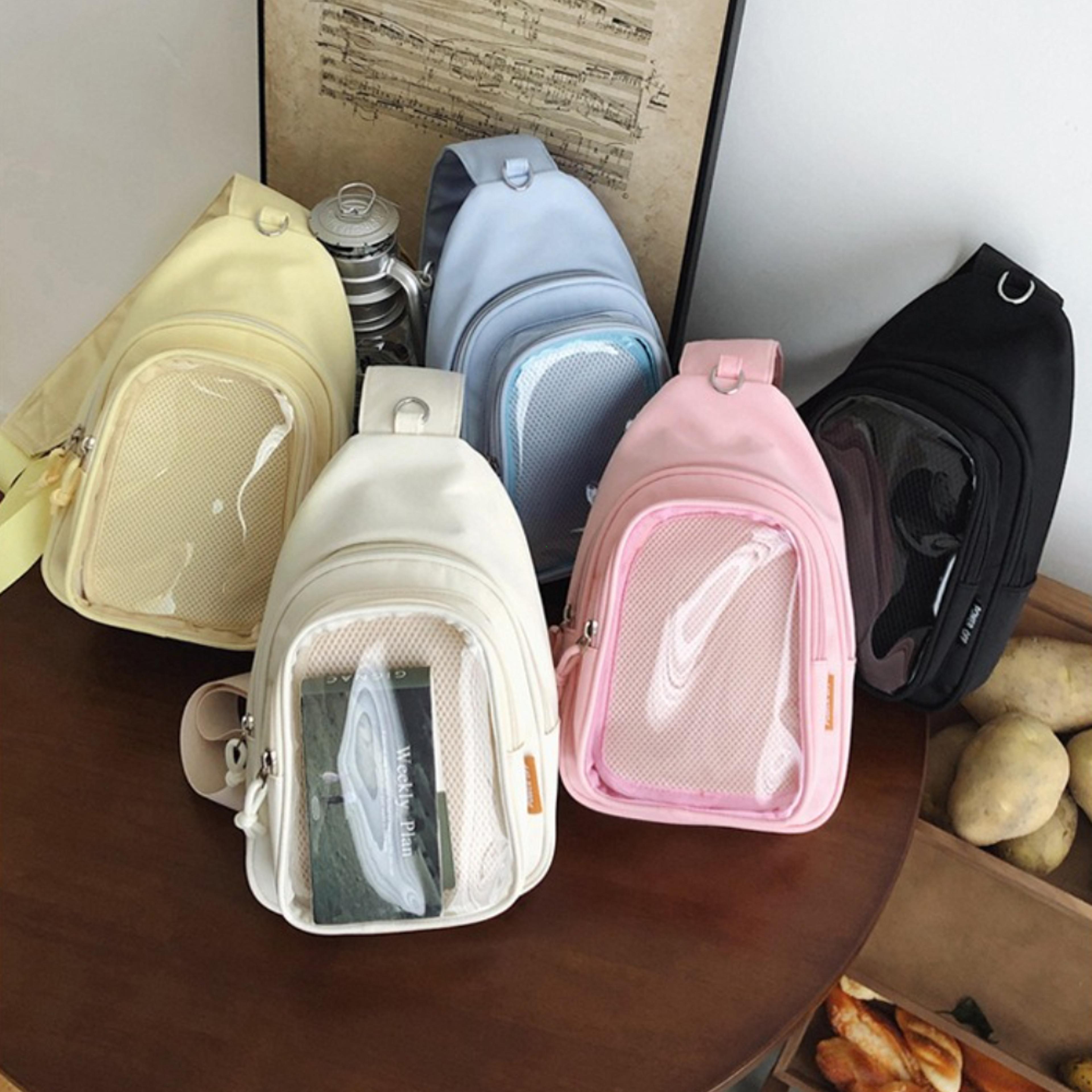 Backpack Crossbody Bag With Doll Display Pocket For Girls 9
