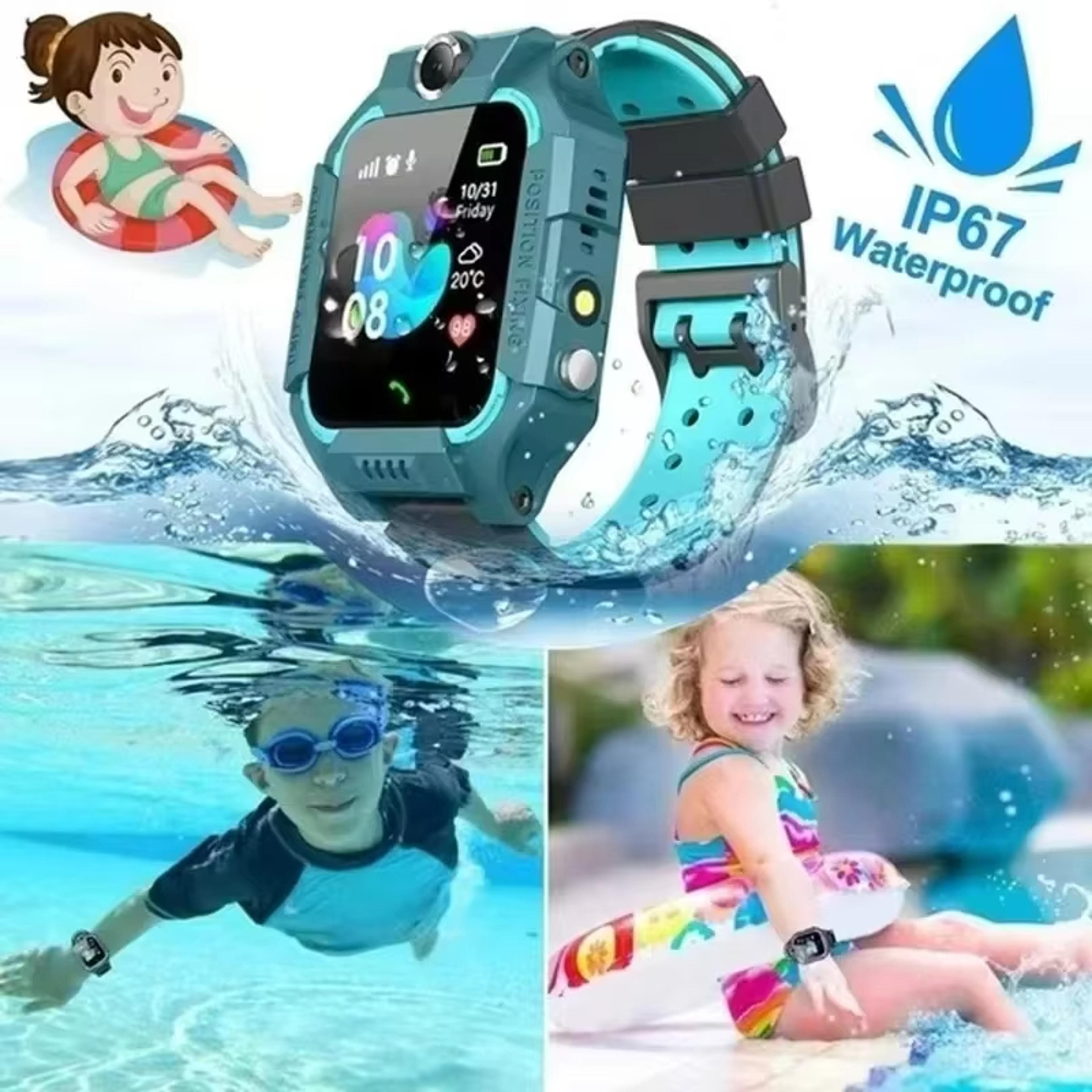 Kids Smart Watch With GPS Tracker SOS Call Camera Waterproof Child Phone Watch 7
