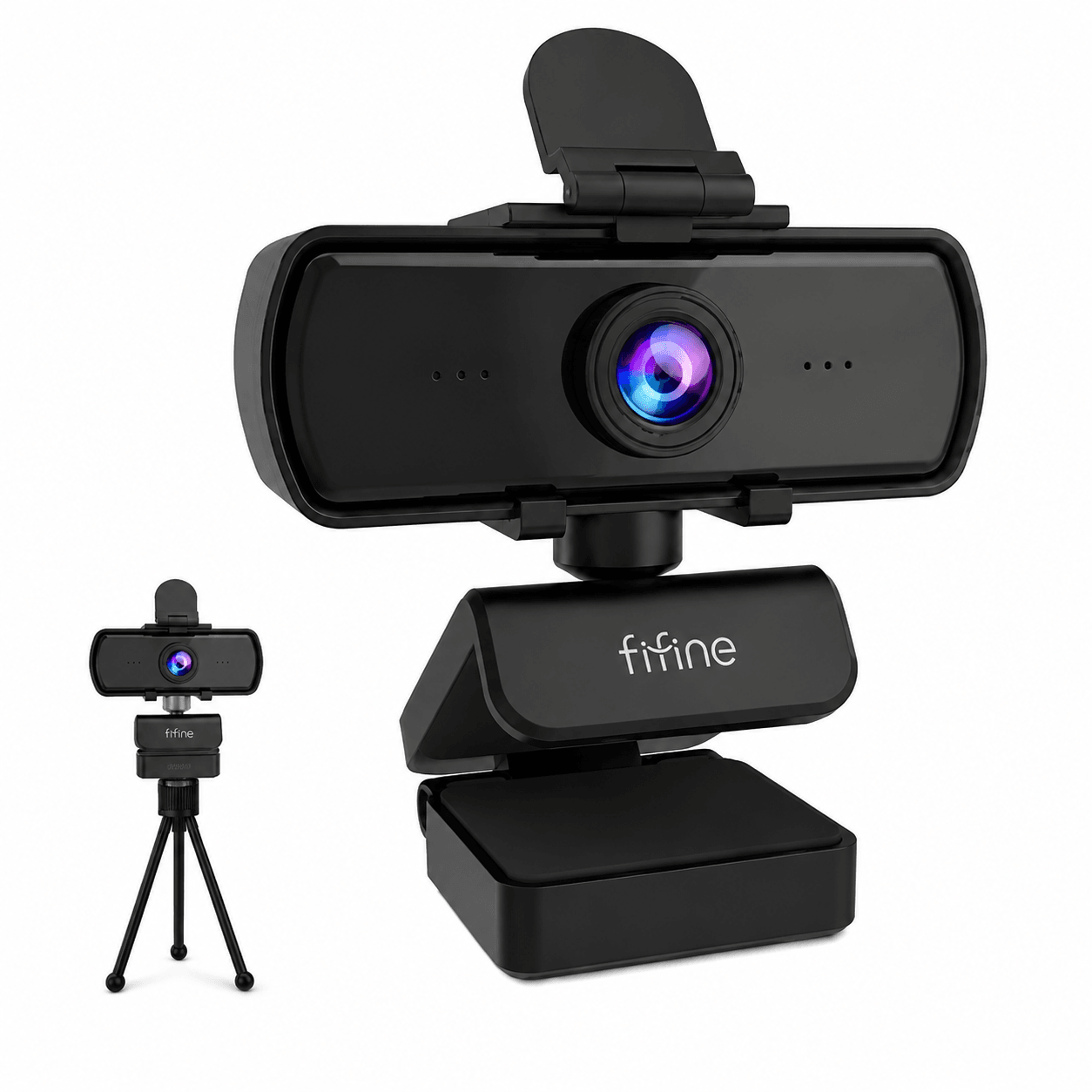 Full HD USB Webcam With Microphone And Tripod For Streaming Video Calls 0