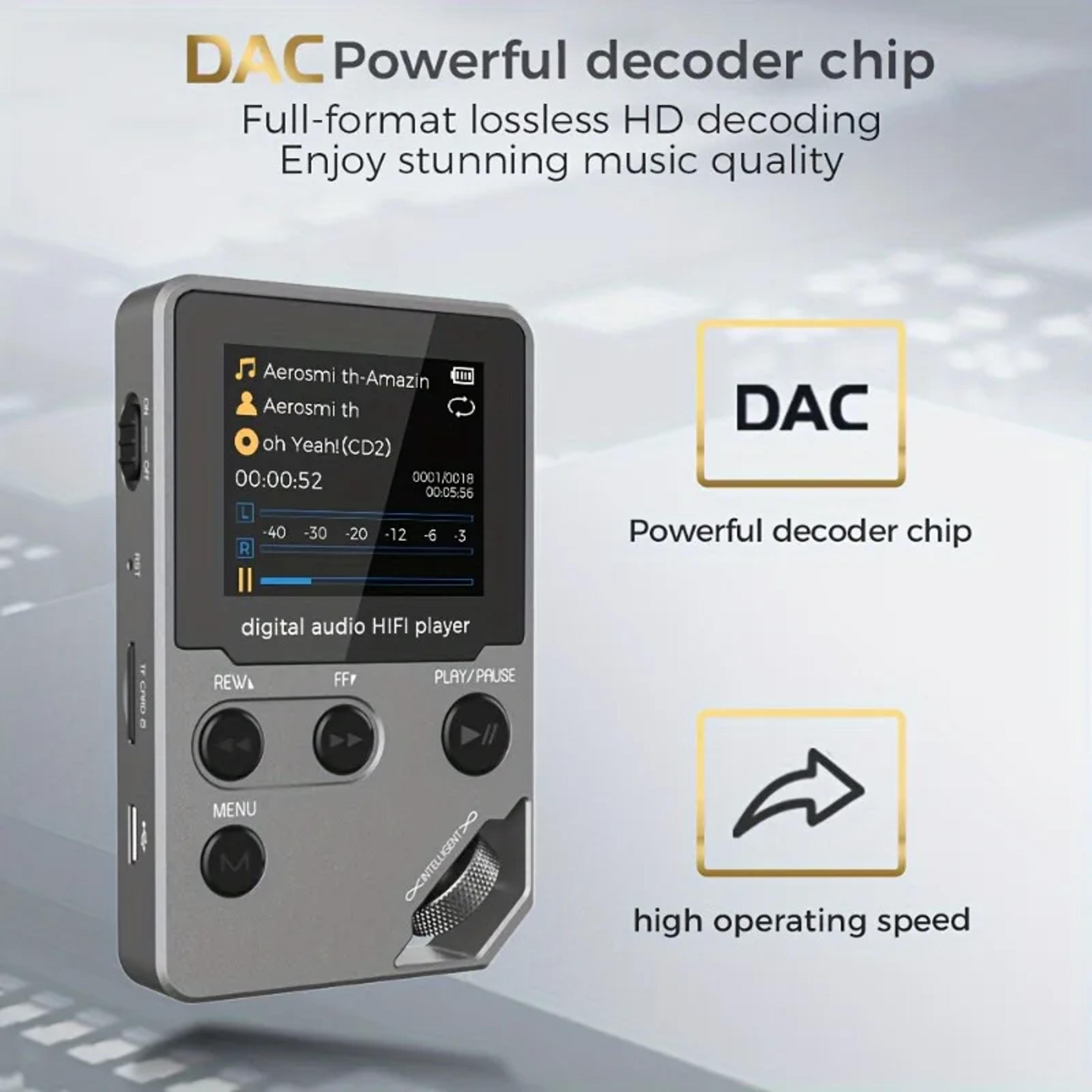 Bluetooth Player With FM Radio Voice Recorder And Expandable Storage 4