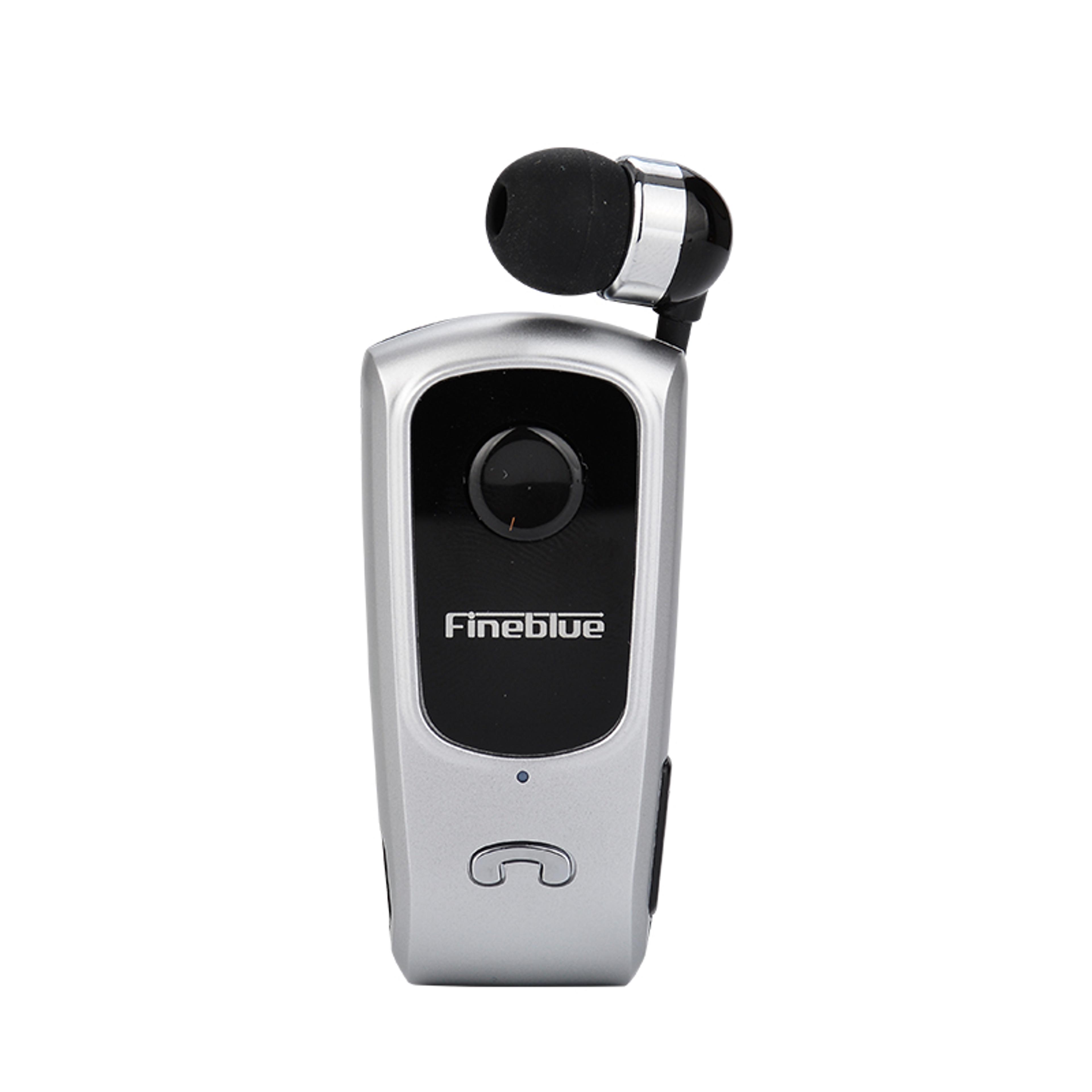Fineblue Wireless Bluetooth Headset Retractable Clip On Earphone For Hands Free Calls 9