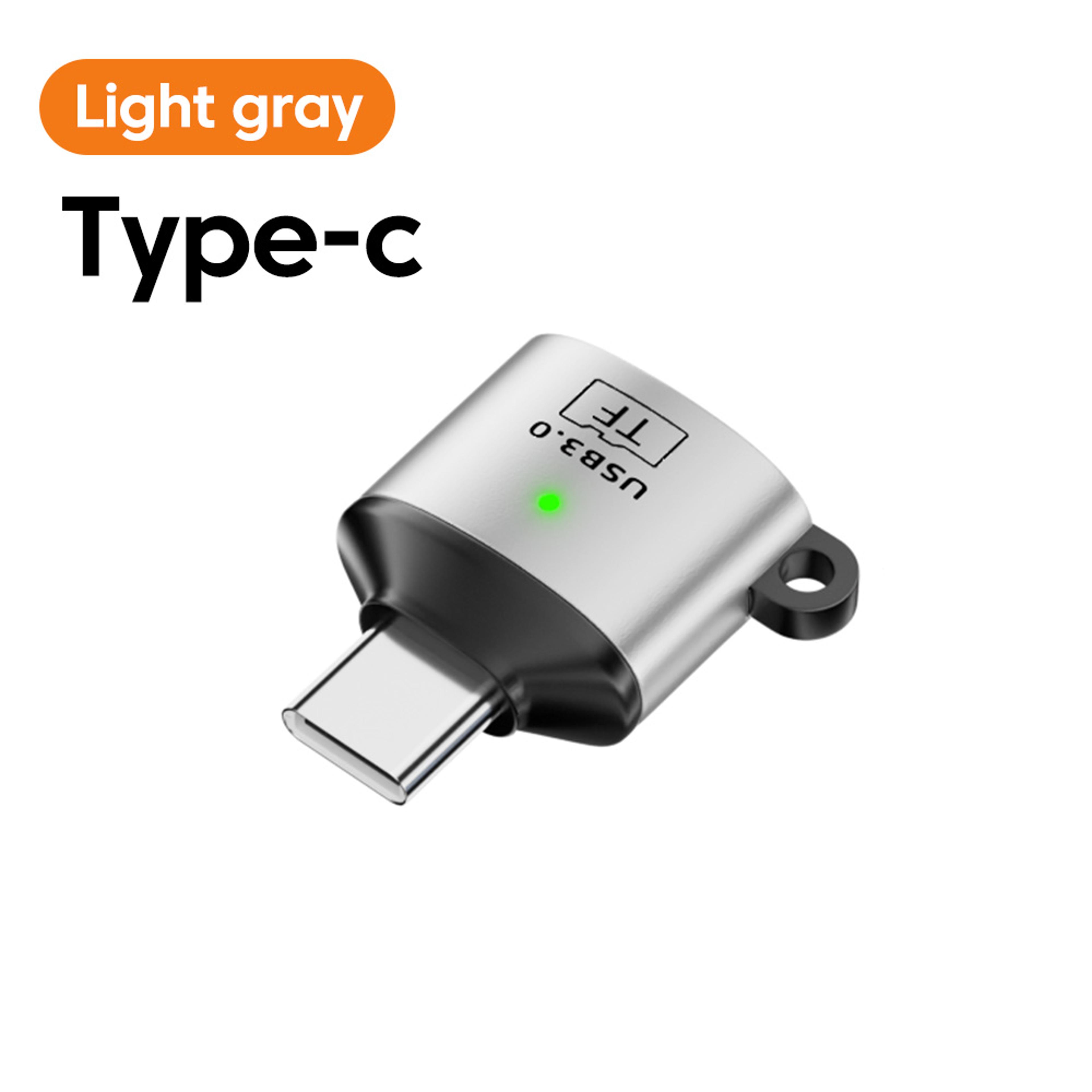 Mini USB C TF Card Reader USB Memory Card Adapter 6