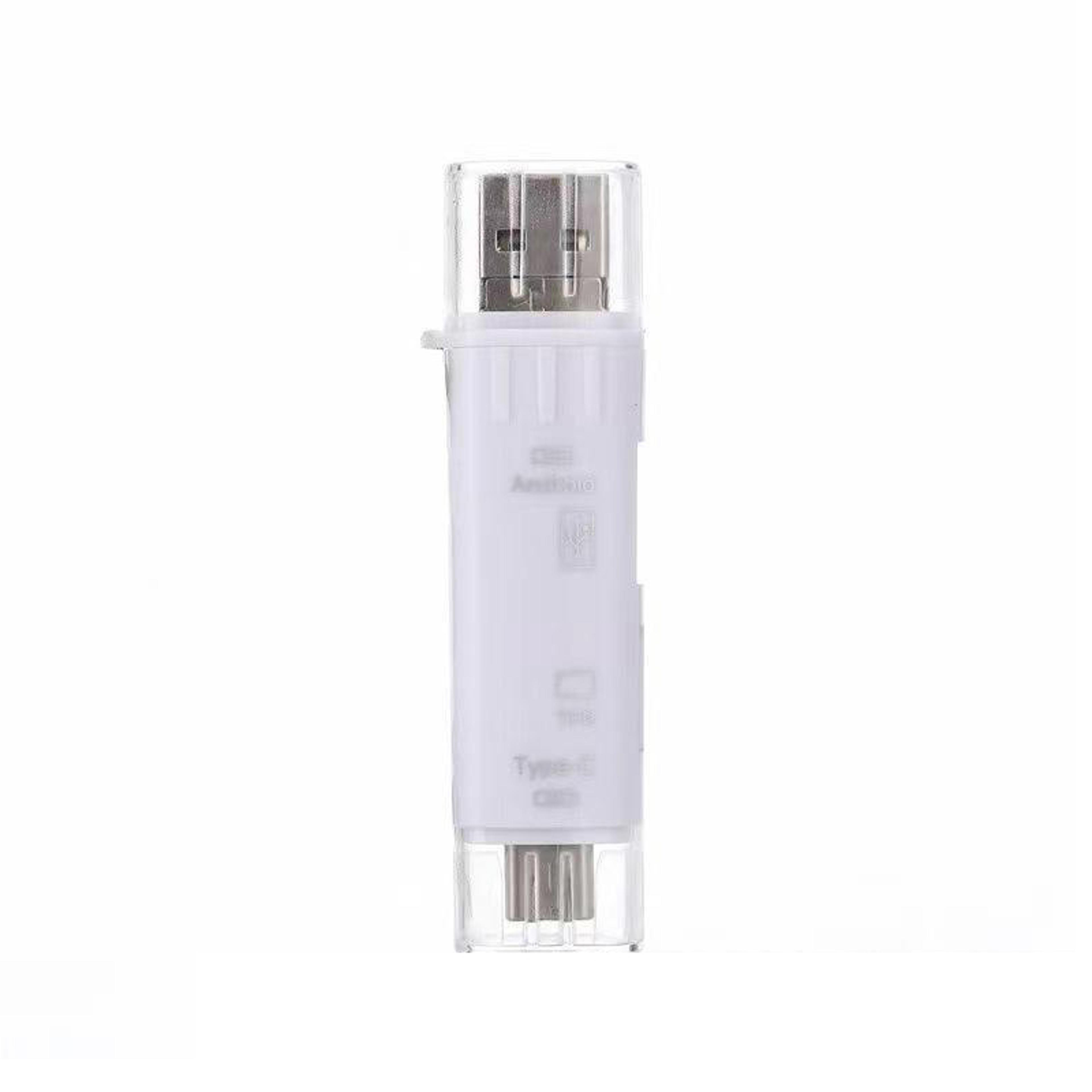 OTG Card Reader Type C USB Micro USB TF Memory Card Adapter 3