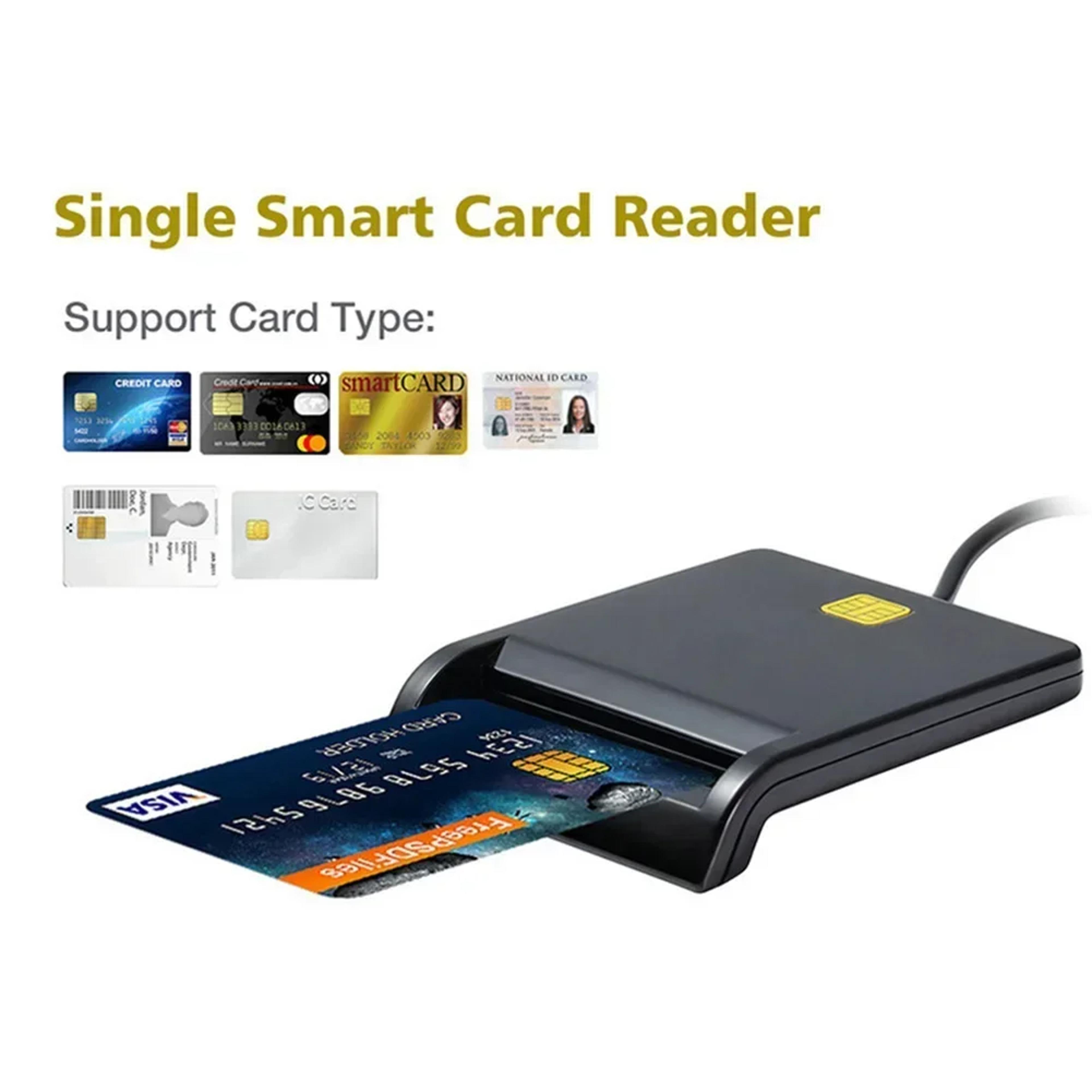 USB Smart Card Reader For CAC DNIe IC ID And SIM Cards Windows Compatible 2