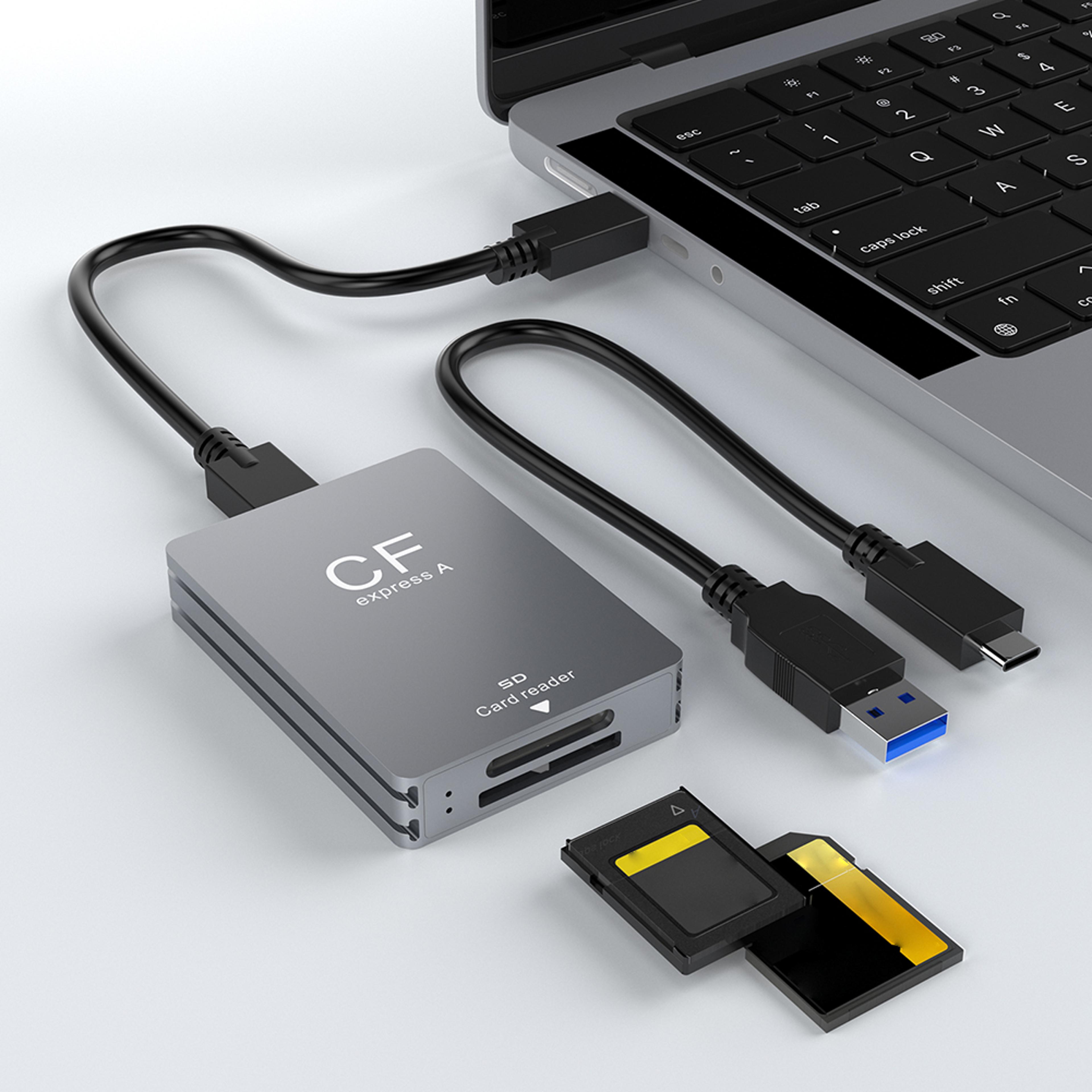 CFexpress Type A SD Card Reader USB USB C Reader 2