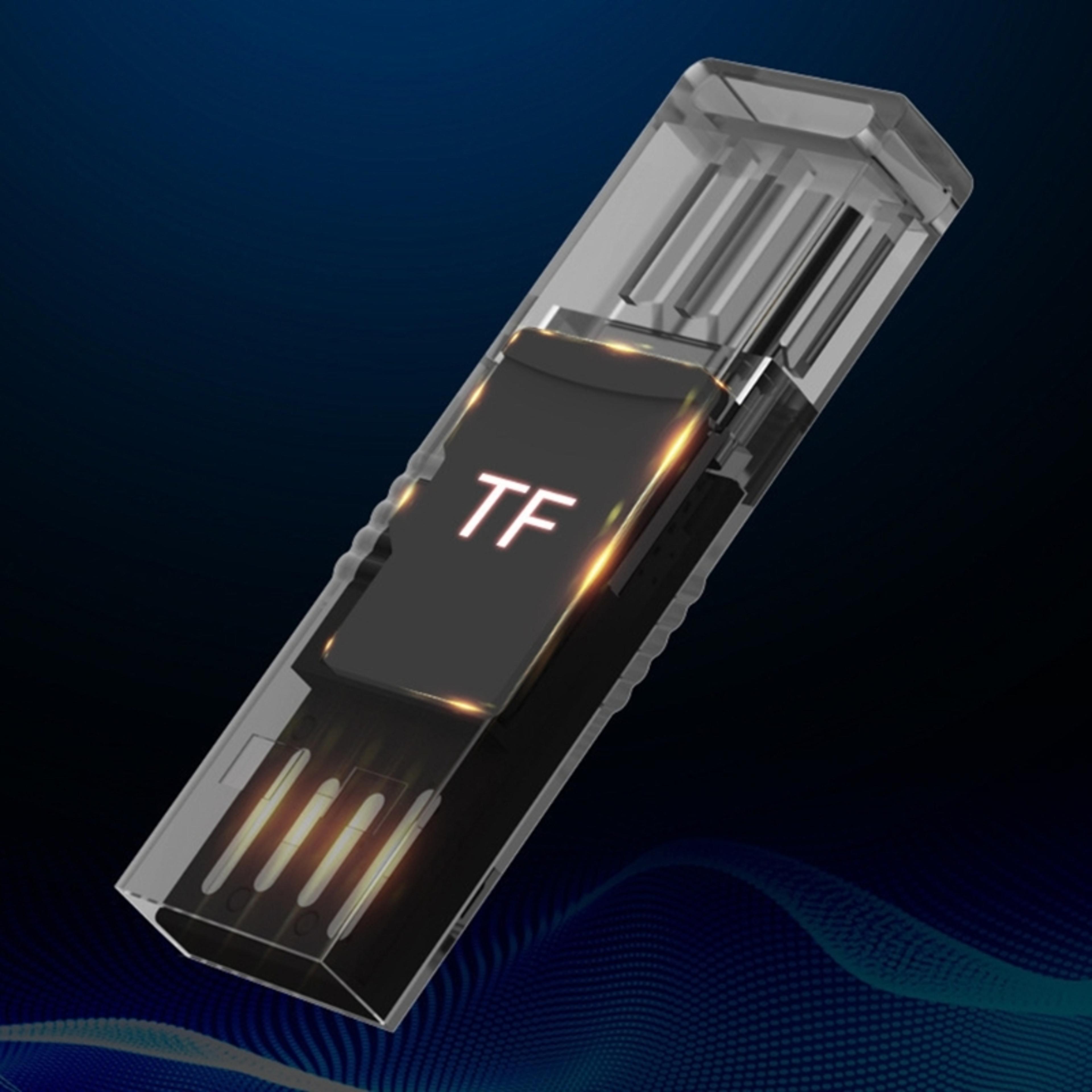 USB C USB MicroSD Card Reader OTG Memory Card Adapter 2