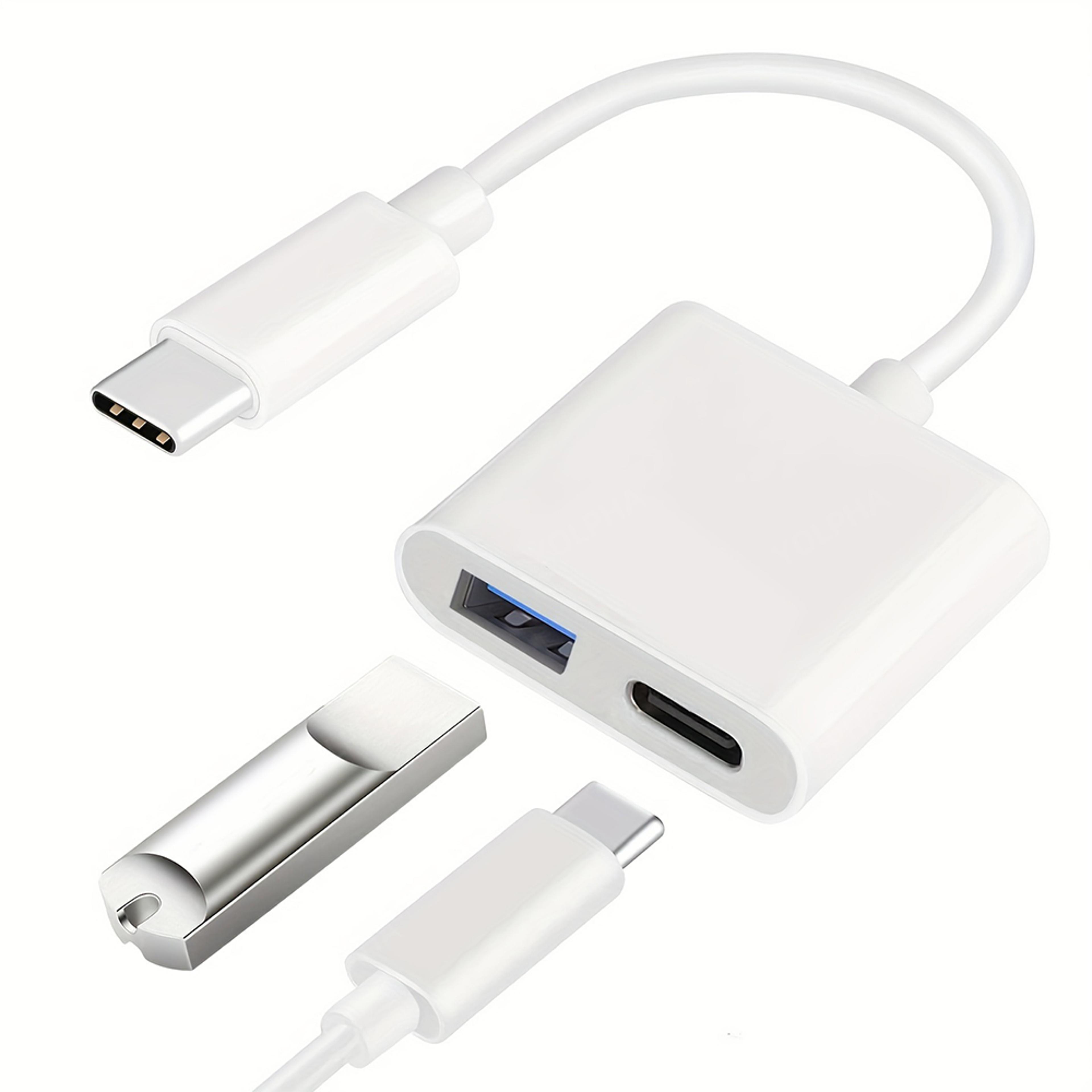 USB C OTG Adapter Card Reader With USB Port And Type C Charging 1