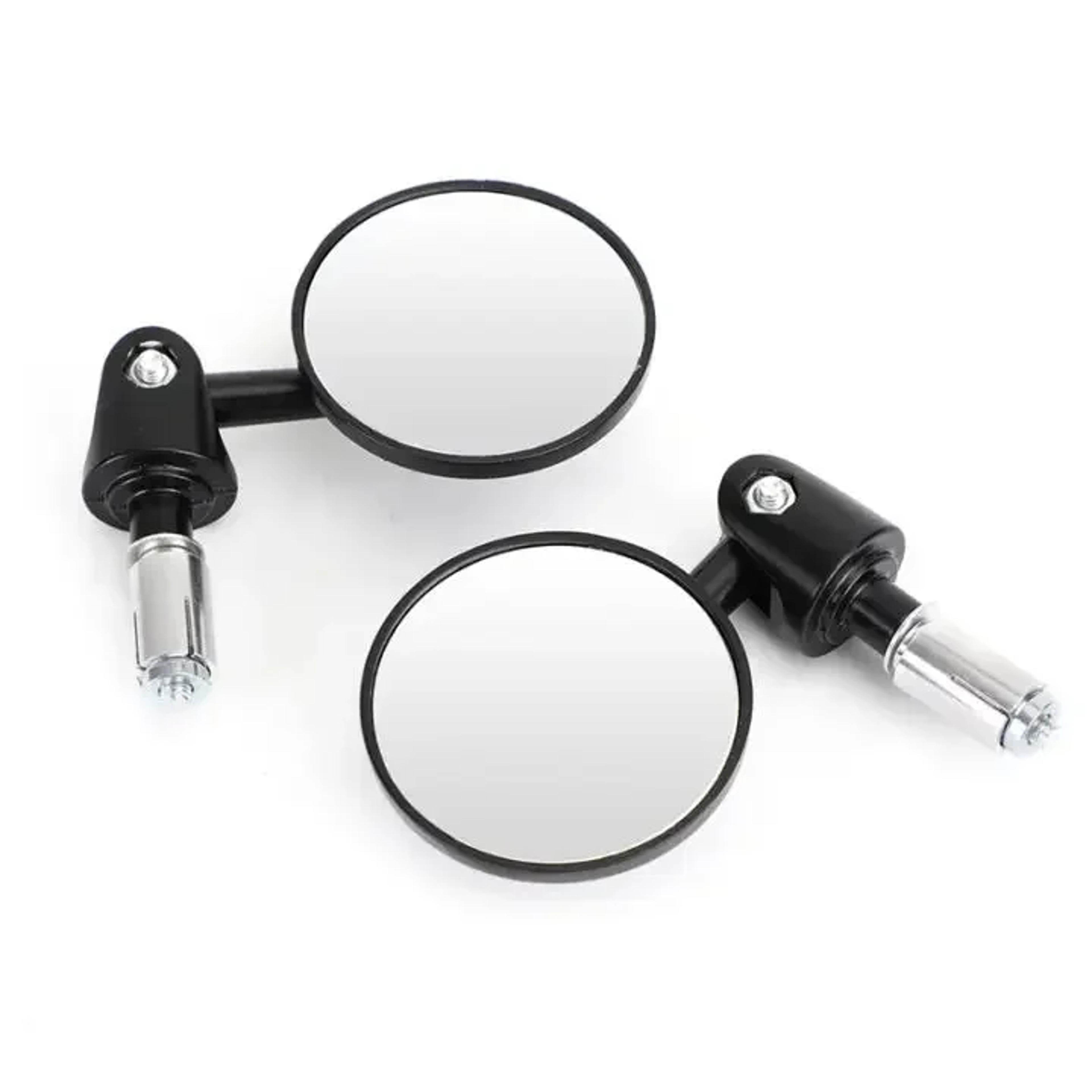 wide view extended motorcycle handlebar rearview mirror