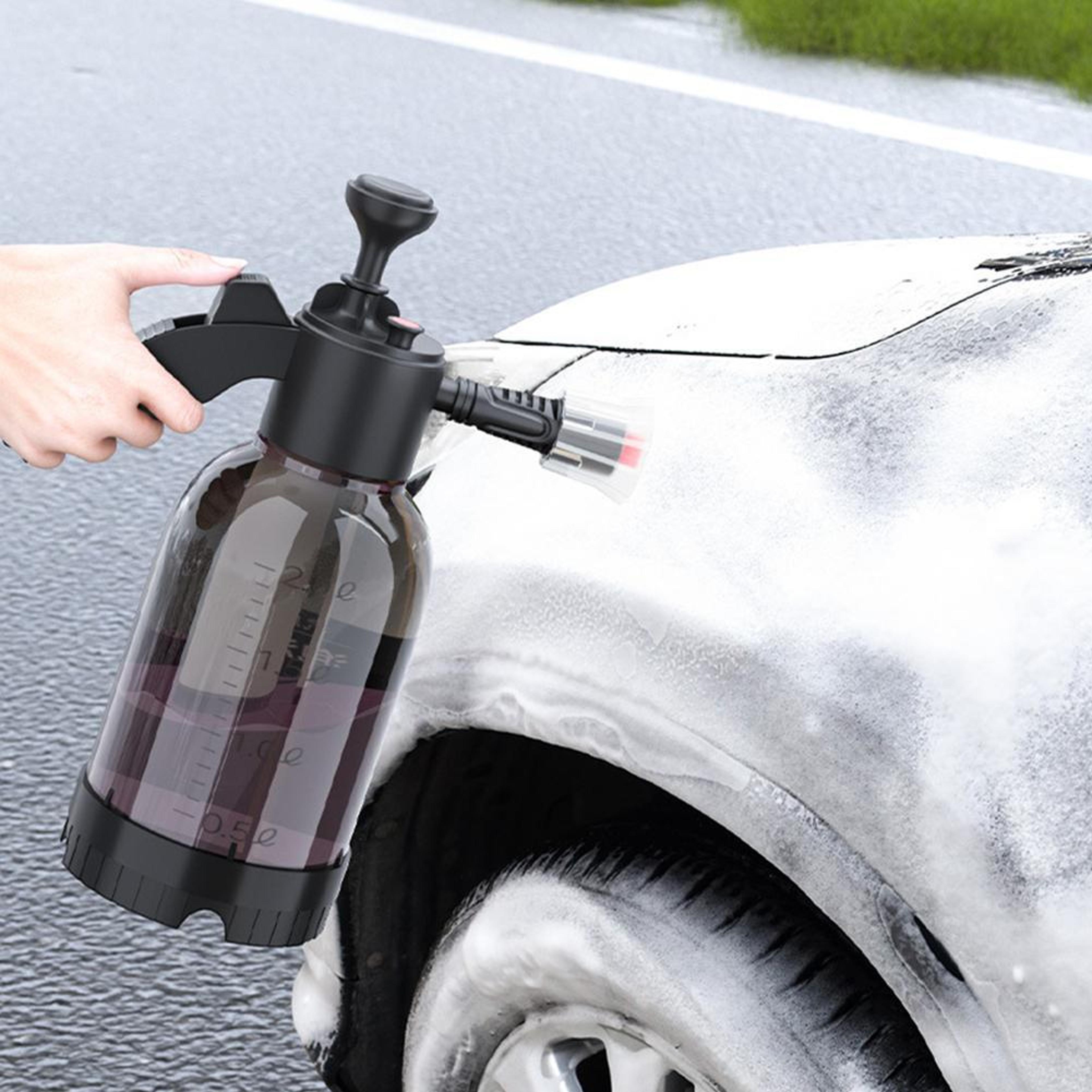 Hand Pump Foam Sprayer For Car Wash And Window Cleaning 3