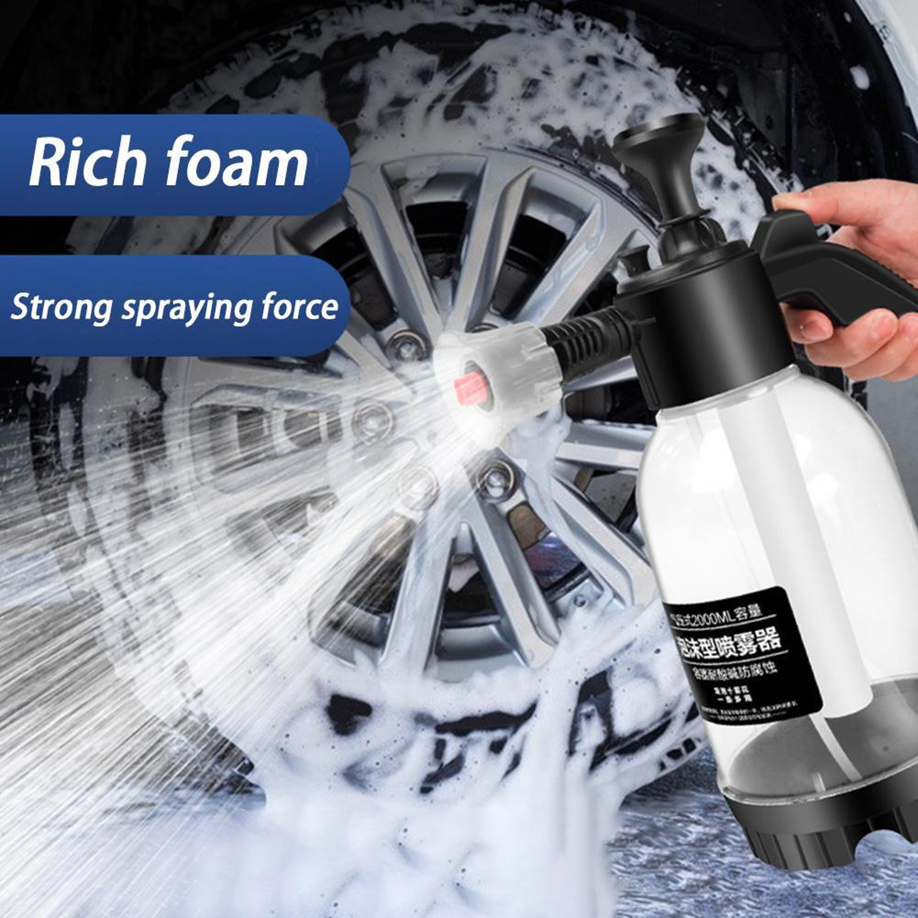 Hand Pump Foam Sprayer For Car Wash And Window Cleaning 2