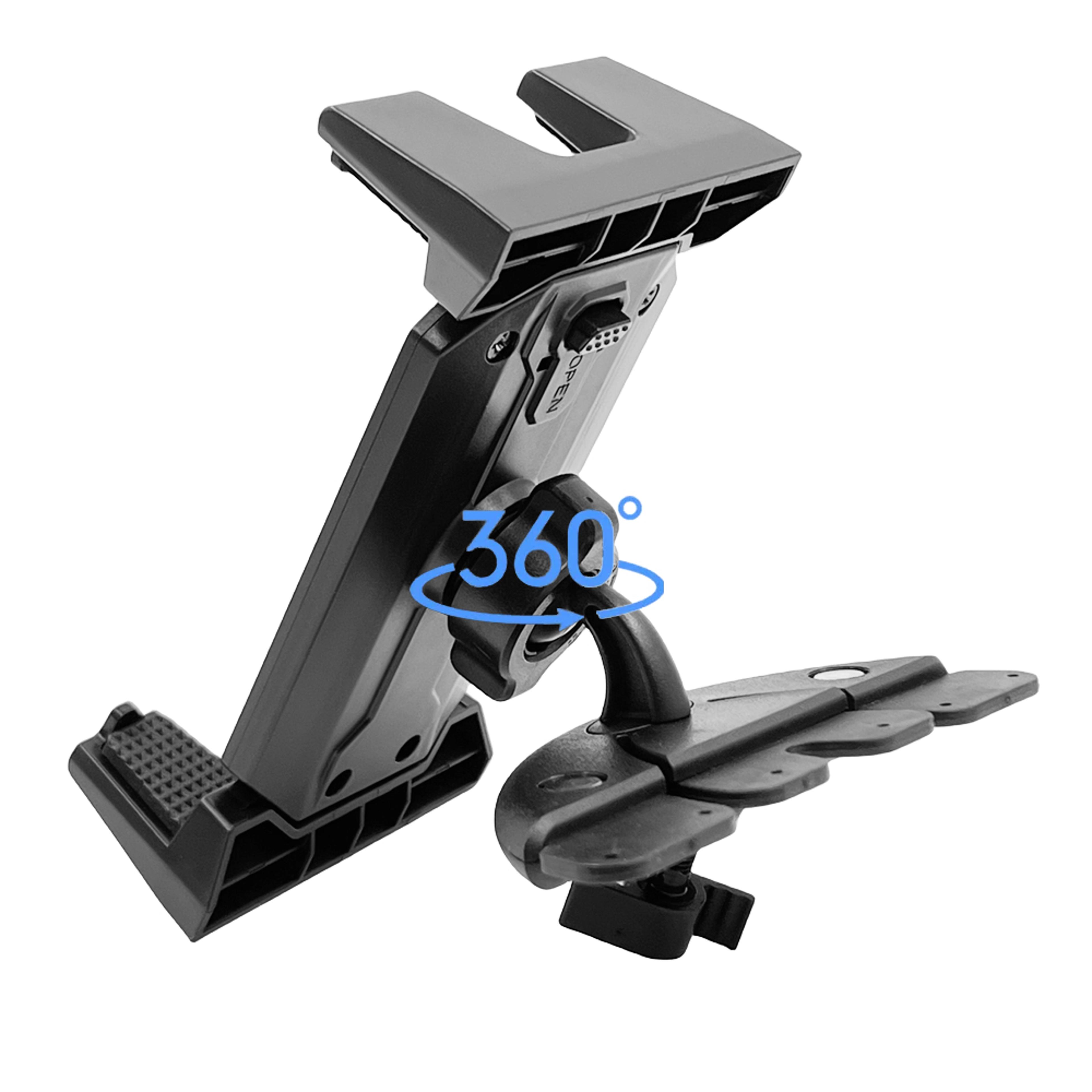 Universal CD Slot Car Tablet Holder To Phone And IPad Mount 5