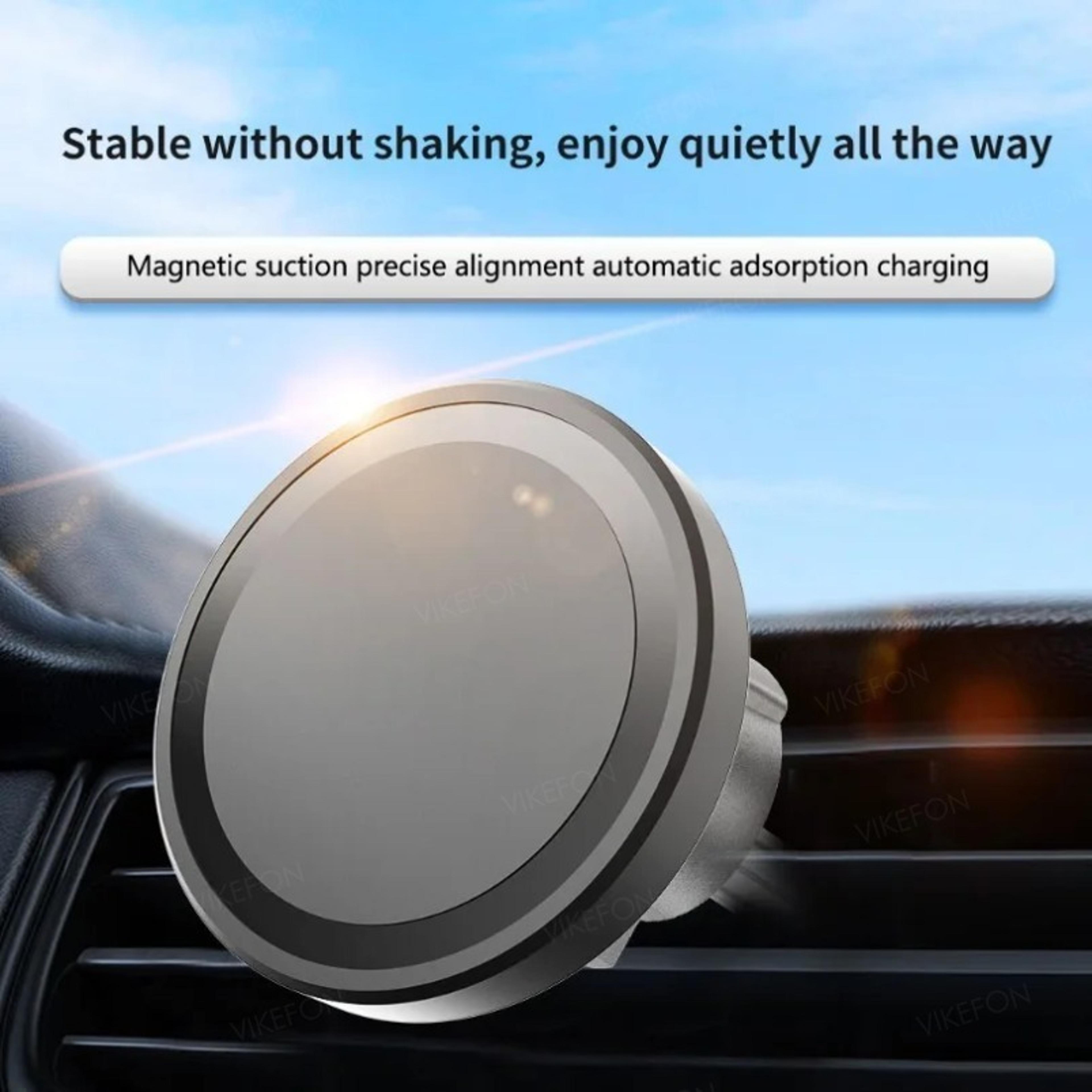 MagSafe Car Wireless Charger Magnetic Air Vent Phone Holder 4