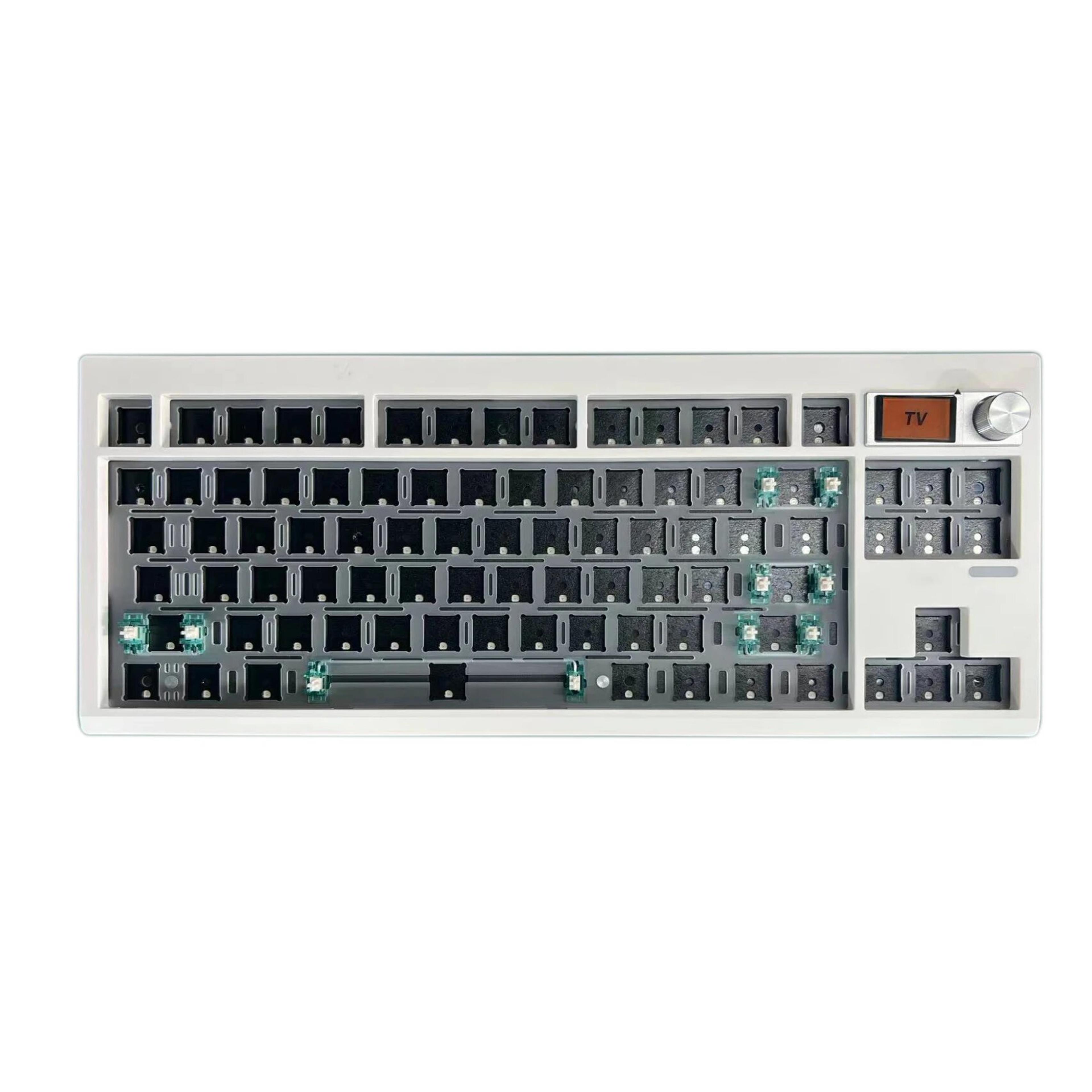 Hot Swappable Mechanical Keyboard Kit With RGB Display And VIA Customization 1