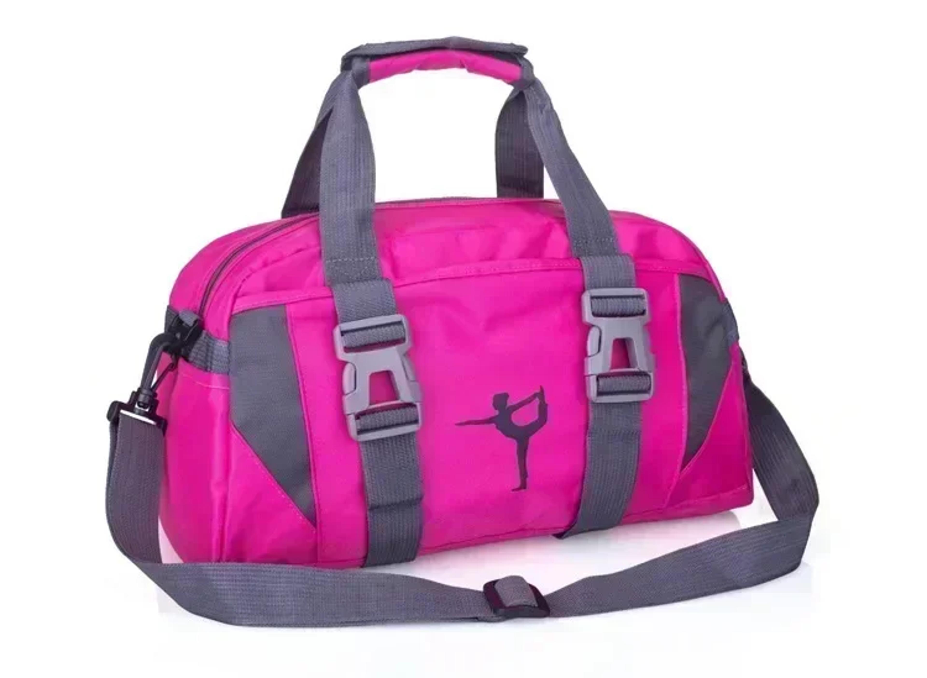 Waterproof Women Gym Bag Nylon Yoga Travel Duffel Shoulder Crossbody Bag 4